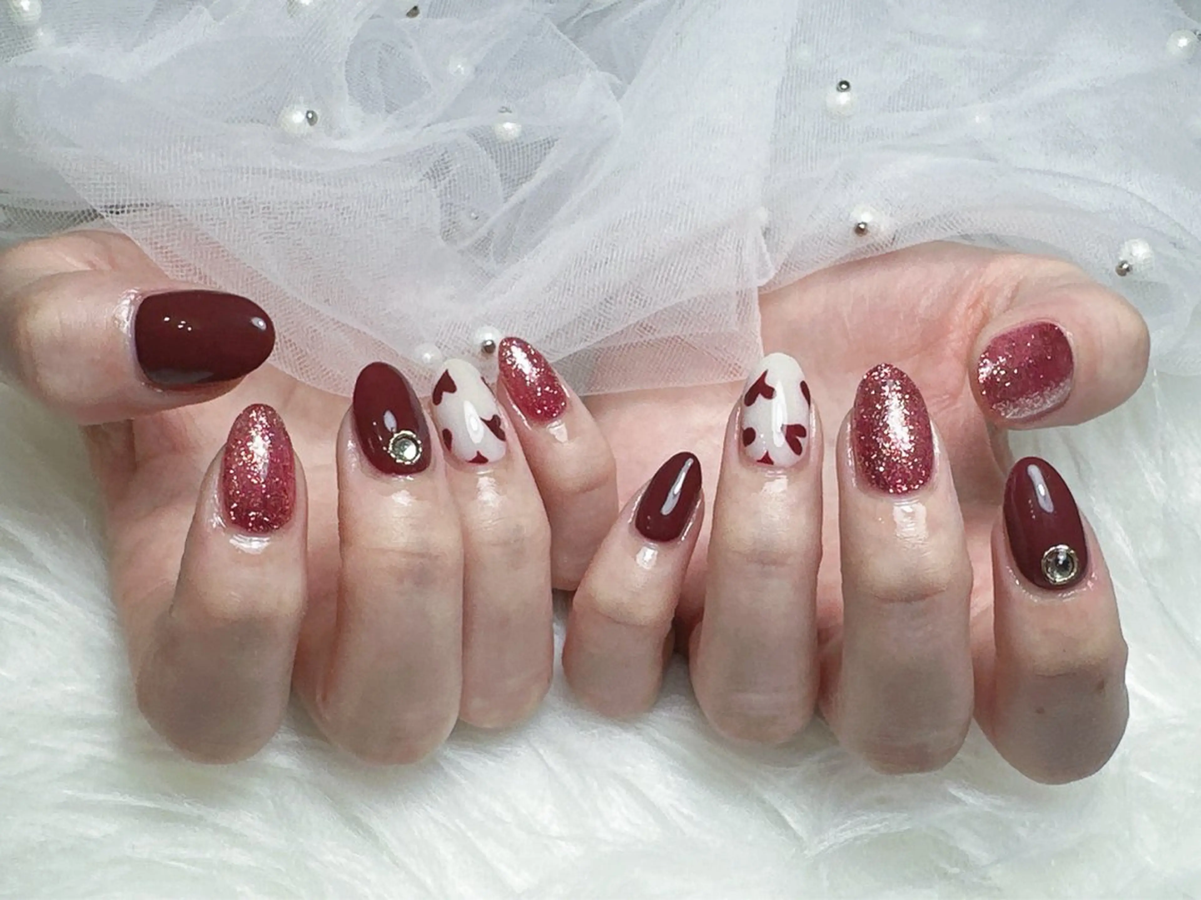 ネイル 【Eclat ｴｸﾗ】nail＆beauty所属・Eclat〔ｴｸﾗ〕 MOEKA𝜗𝜚*のネイルデザイン