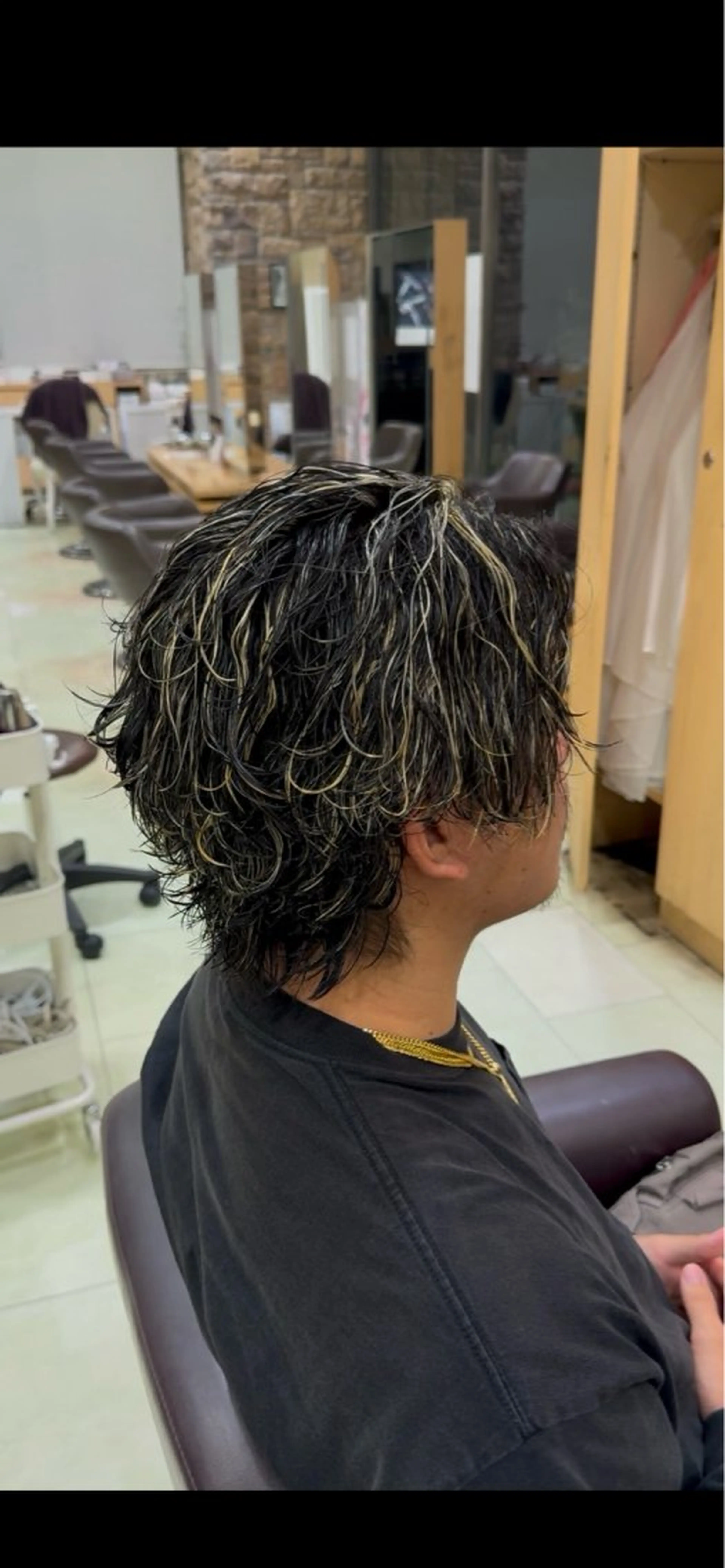 ショート カラー パーマ メンズ カット パーマ 🌀再現性の高い パーマ/ふうき🌀のヘアスタイル