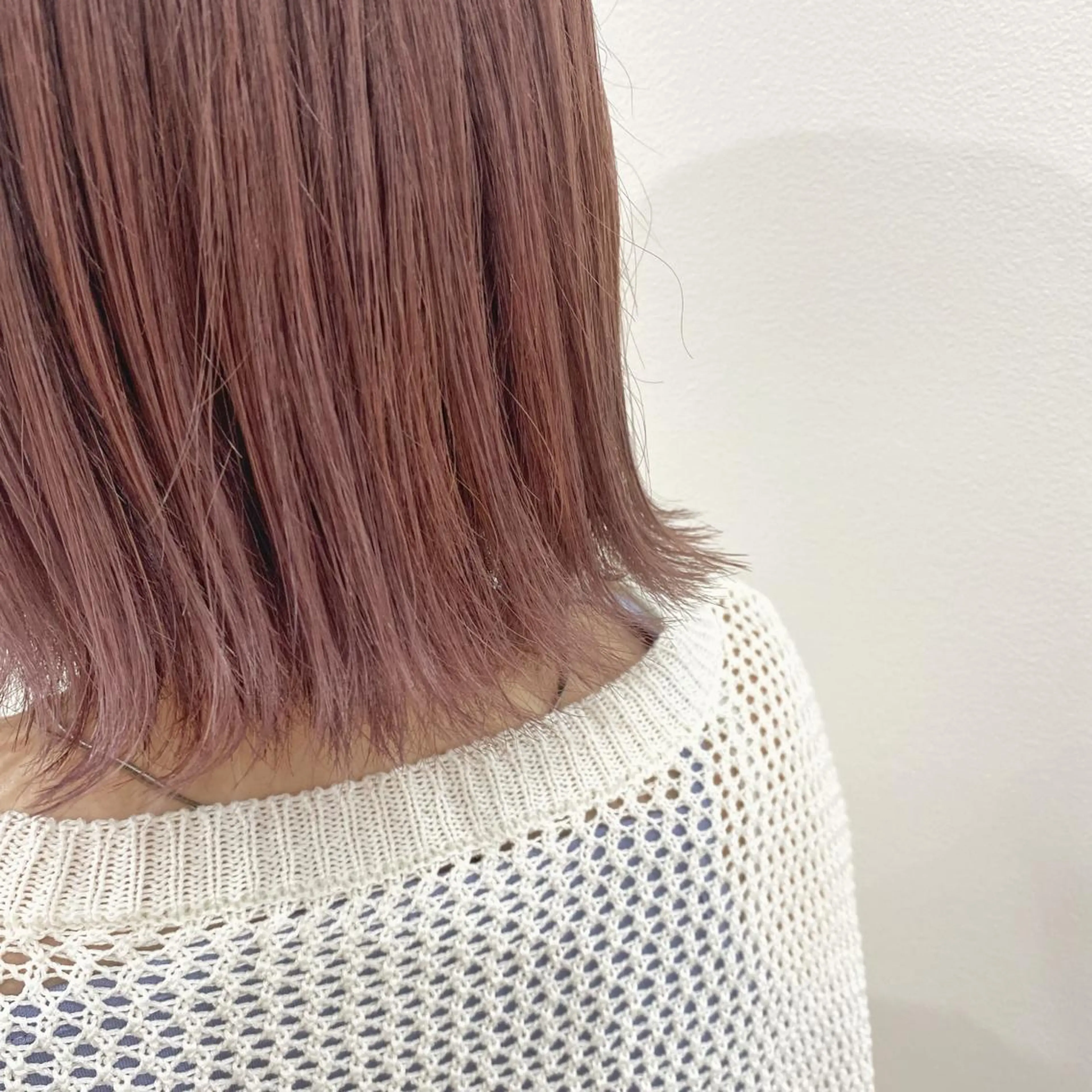 ミディアム カラー 透明感カラー/京橋/ reikoのヘアスタイル