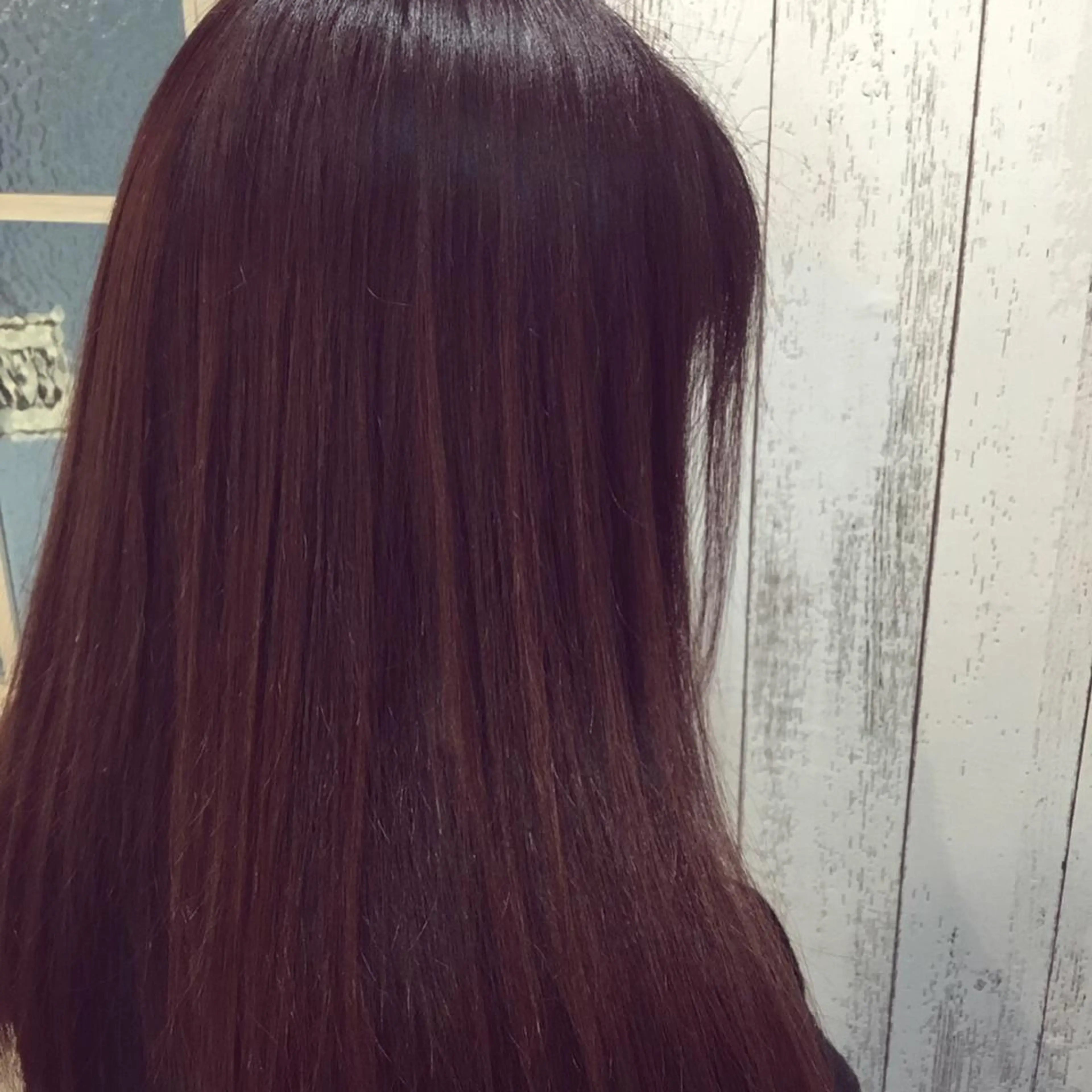 セミロング カラー 金崎 新吾のヘアスタイル