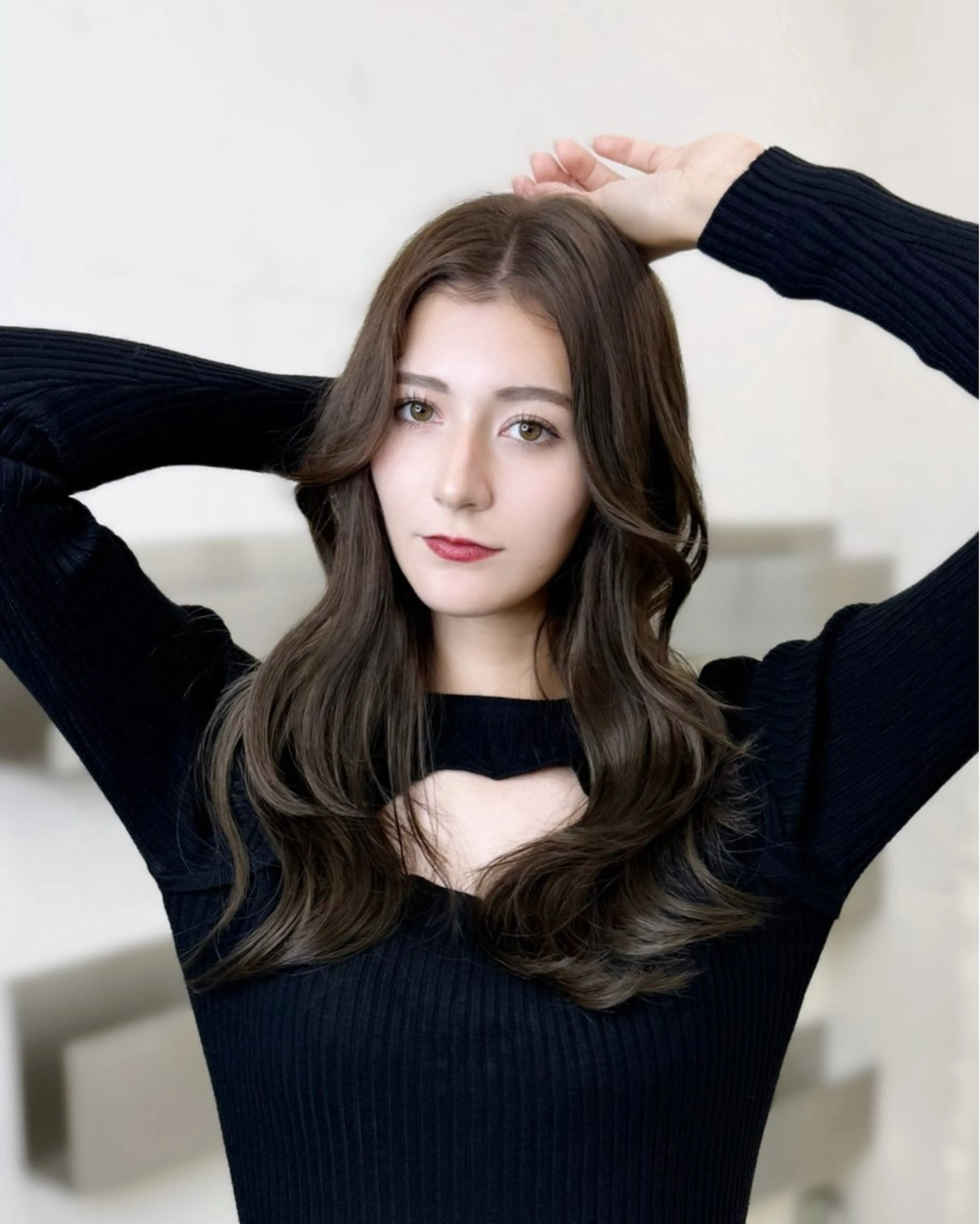 ロング ヘアセット 🦋韓国系指名No1 店長/圓山 祐也🦋のヘアスタイル