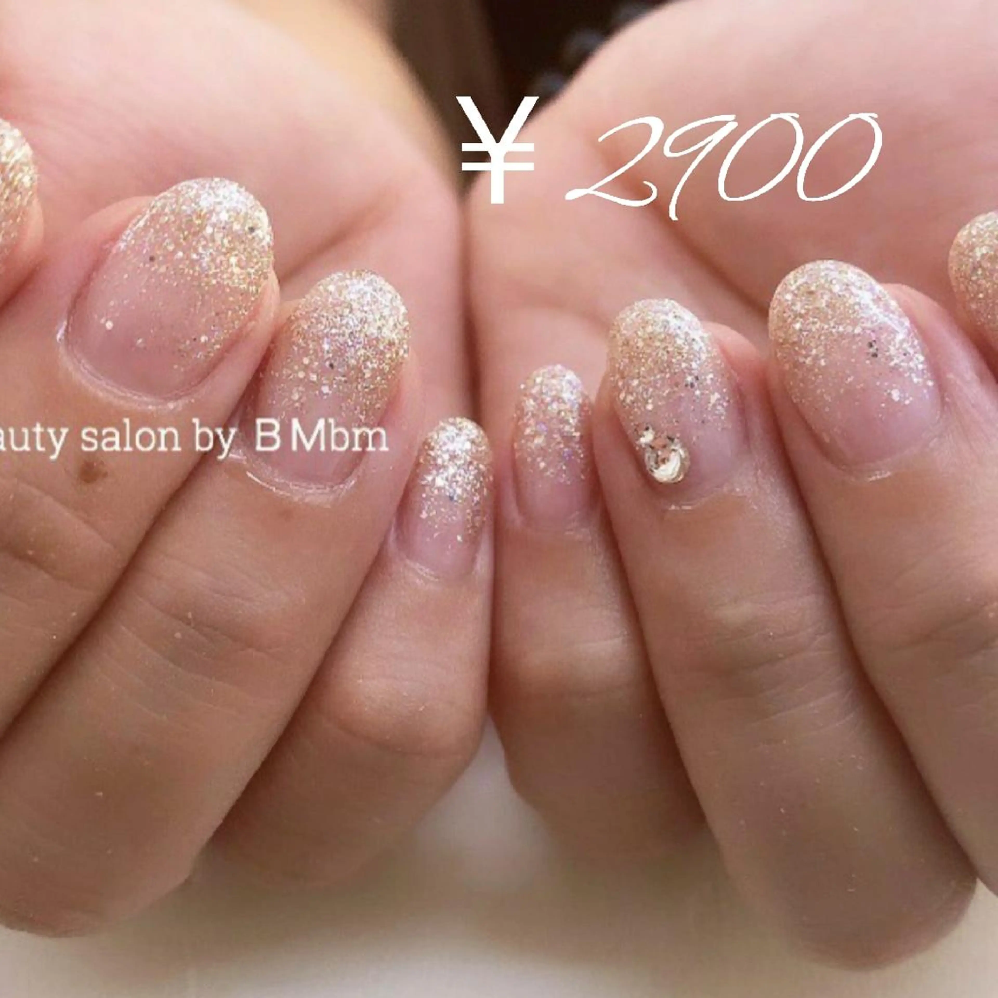 ネイル グラデーション キラキラネイル ラメ(グリッター) ラメグラデーション beauty salon by BMbm所属・名倉 彩乃のネイルデザイン