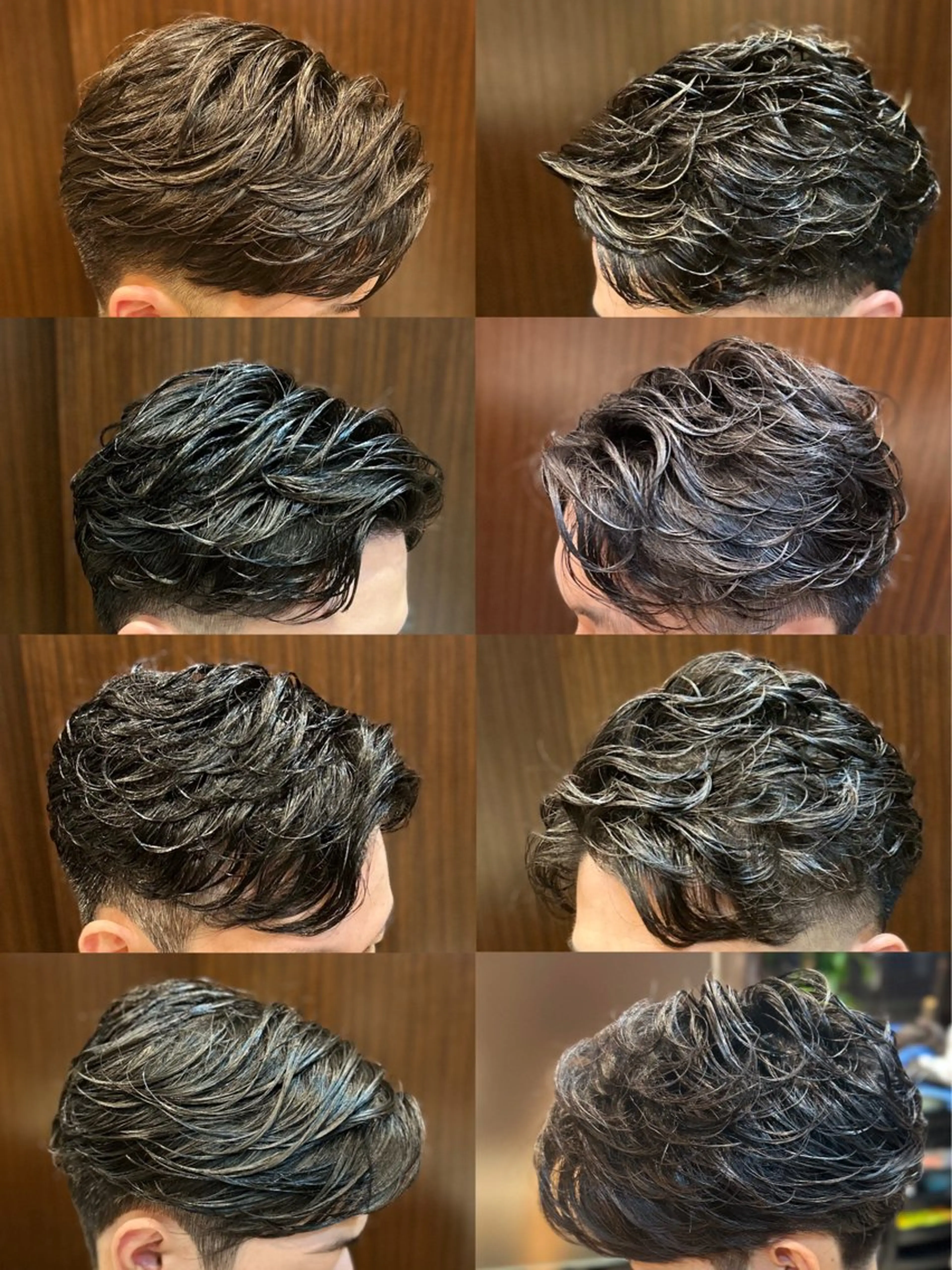 ミディアム パーマ メンズ 💈田上 立輝のヘアスタイル