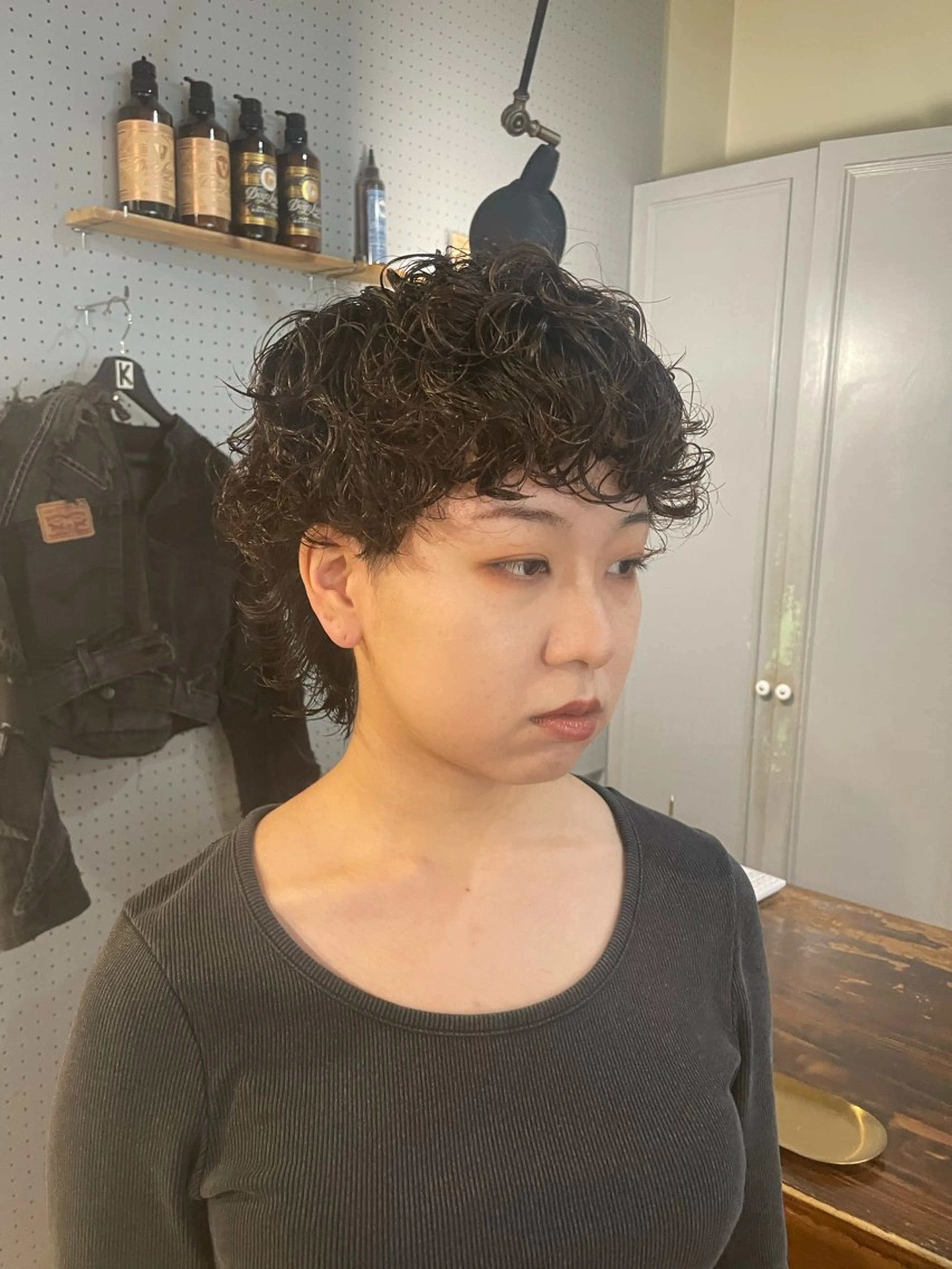 ショート パーマ カット パーマ 🤩噂のMr.髪ポジ ティブ®️yu🤩のヘアスタイル