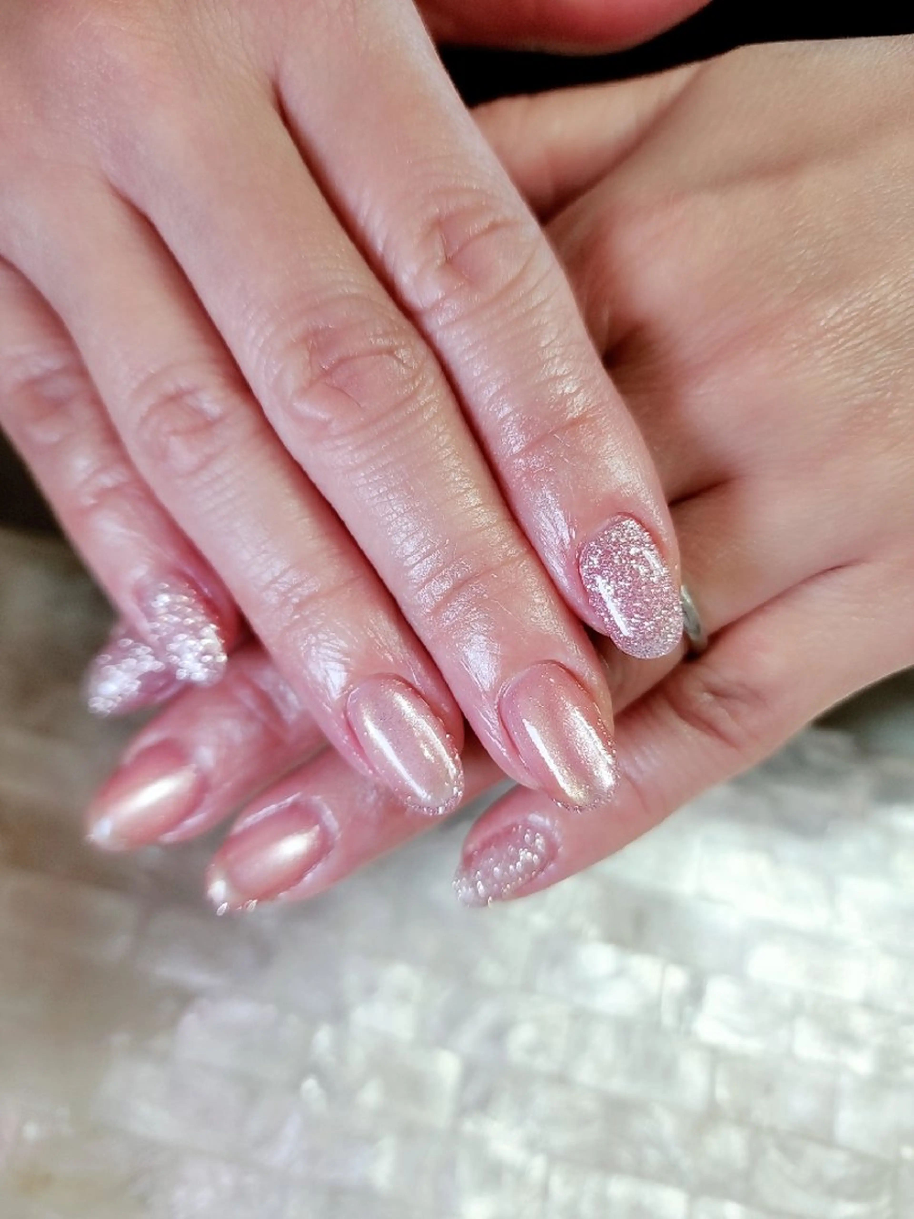 セミロング 西本 あさみのネイルデザイン