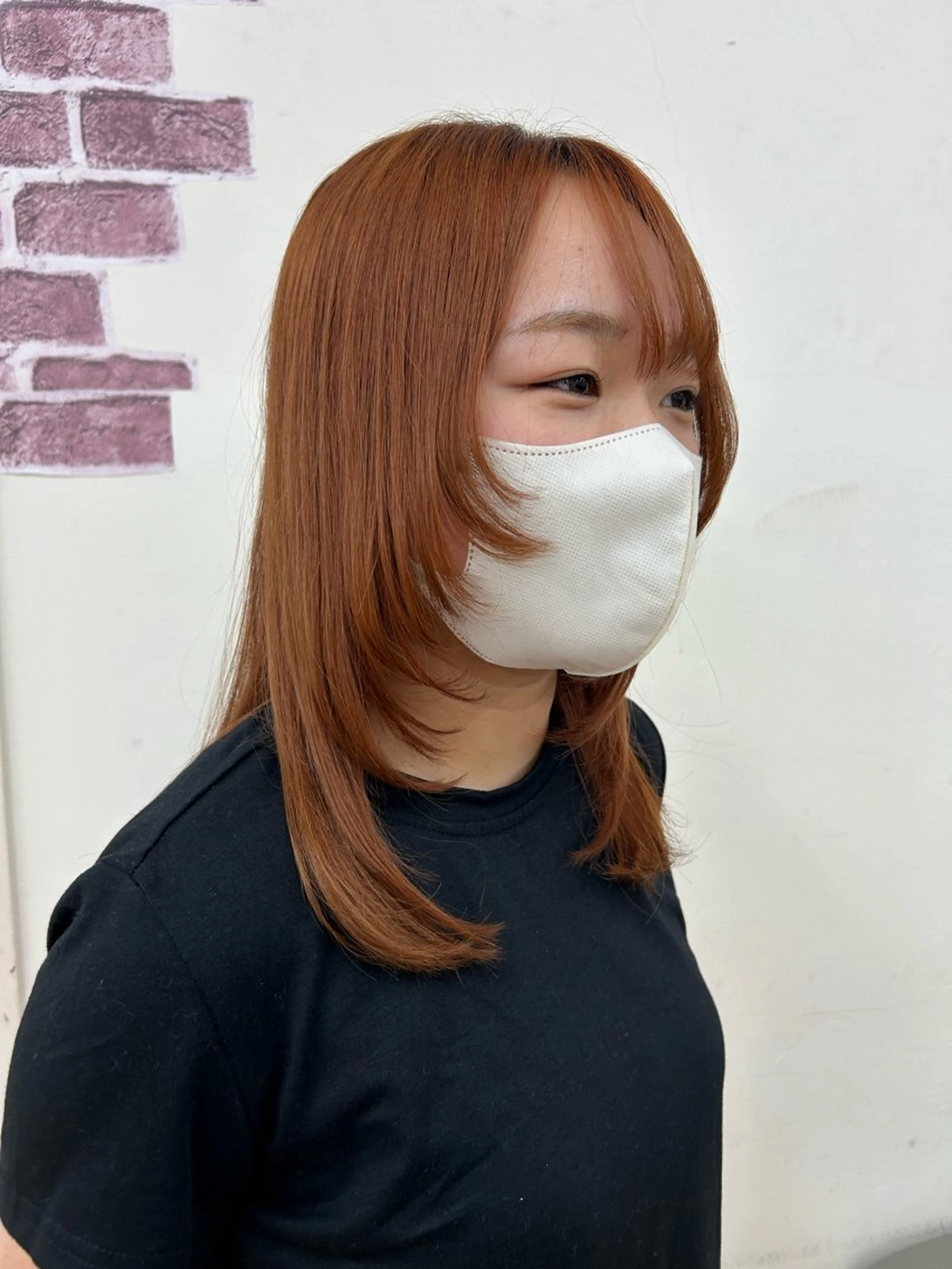 カラー 福田 寧々のヘアスタイル