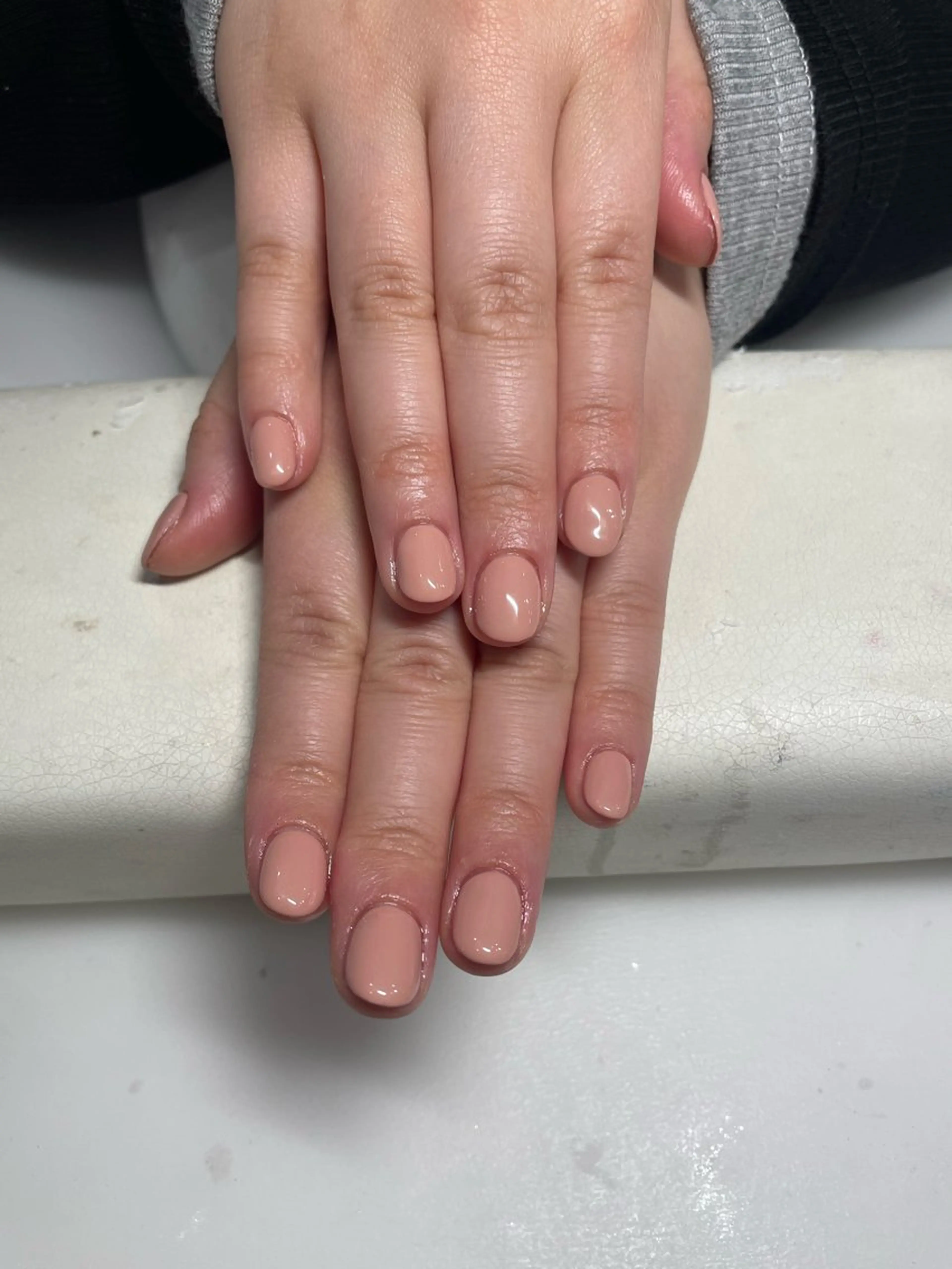 ネイル ジェルネイル ワンカラーネイル Nails MAYO Mukaiのネイルデザイン