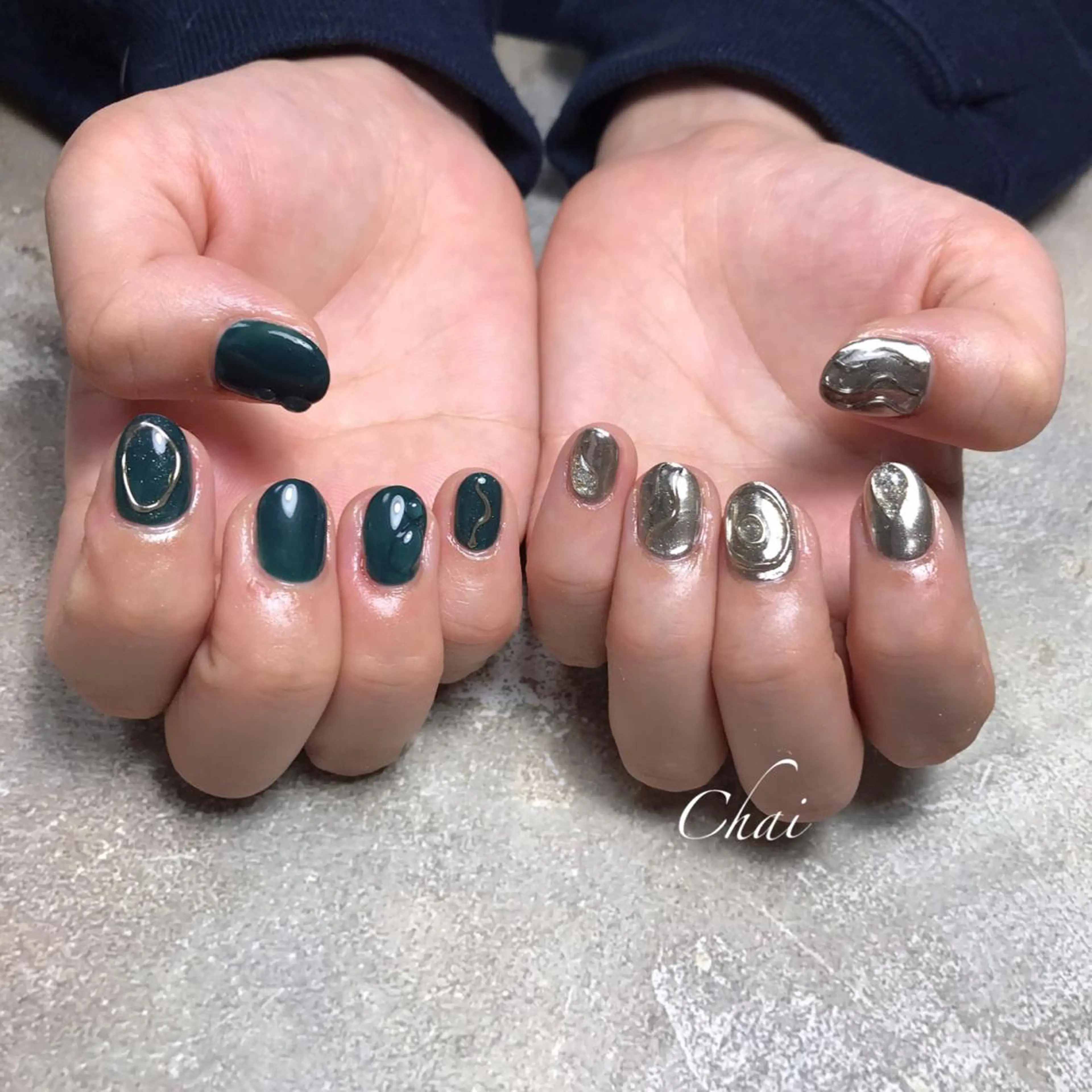 ネイル ハンドネイル 💅chainail _aiのネイルデザイン