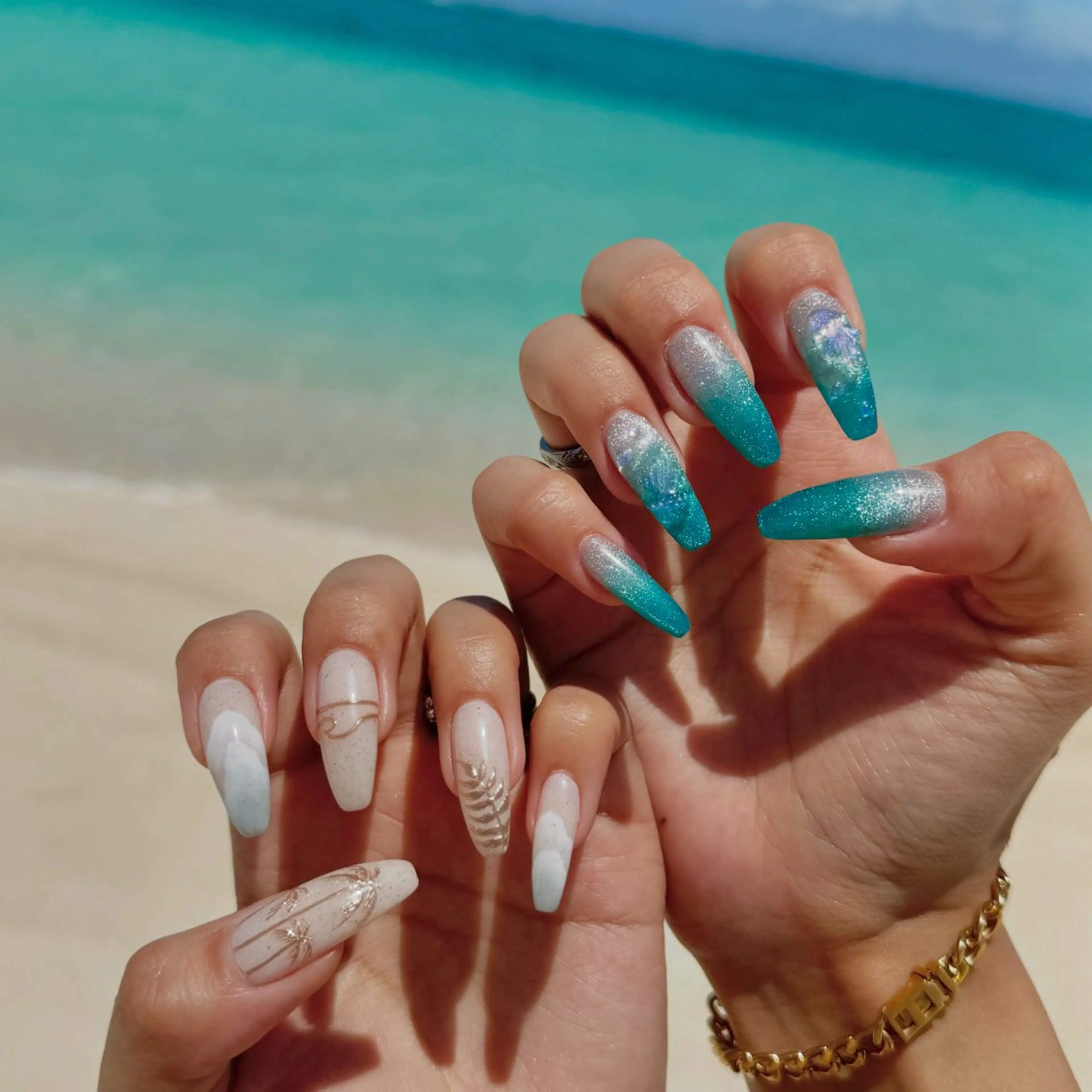 【ハンド】お持ち込みデザイン🫧の写真