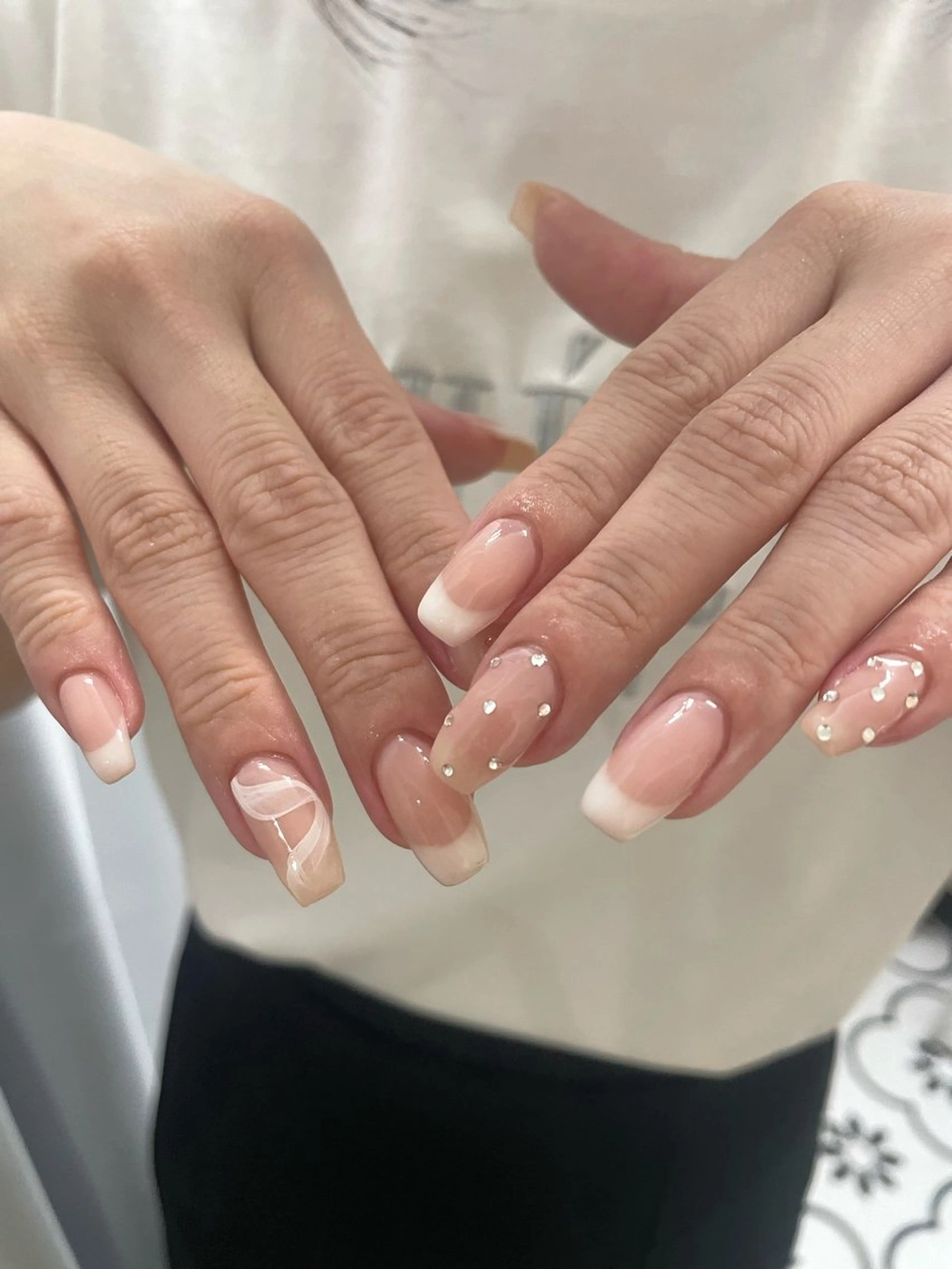 ネイル ハンドネイル koyu 🩶のネイルデザイン