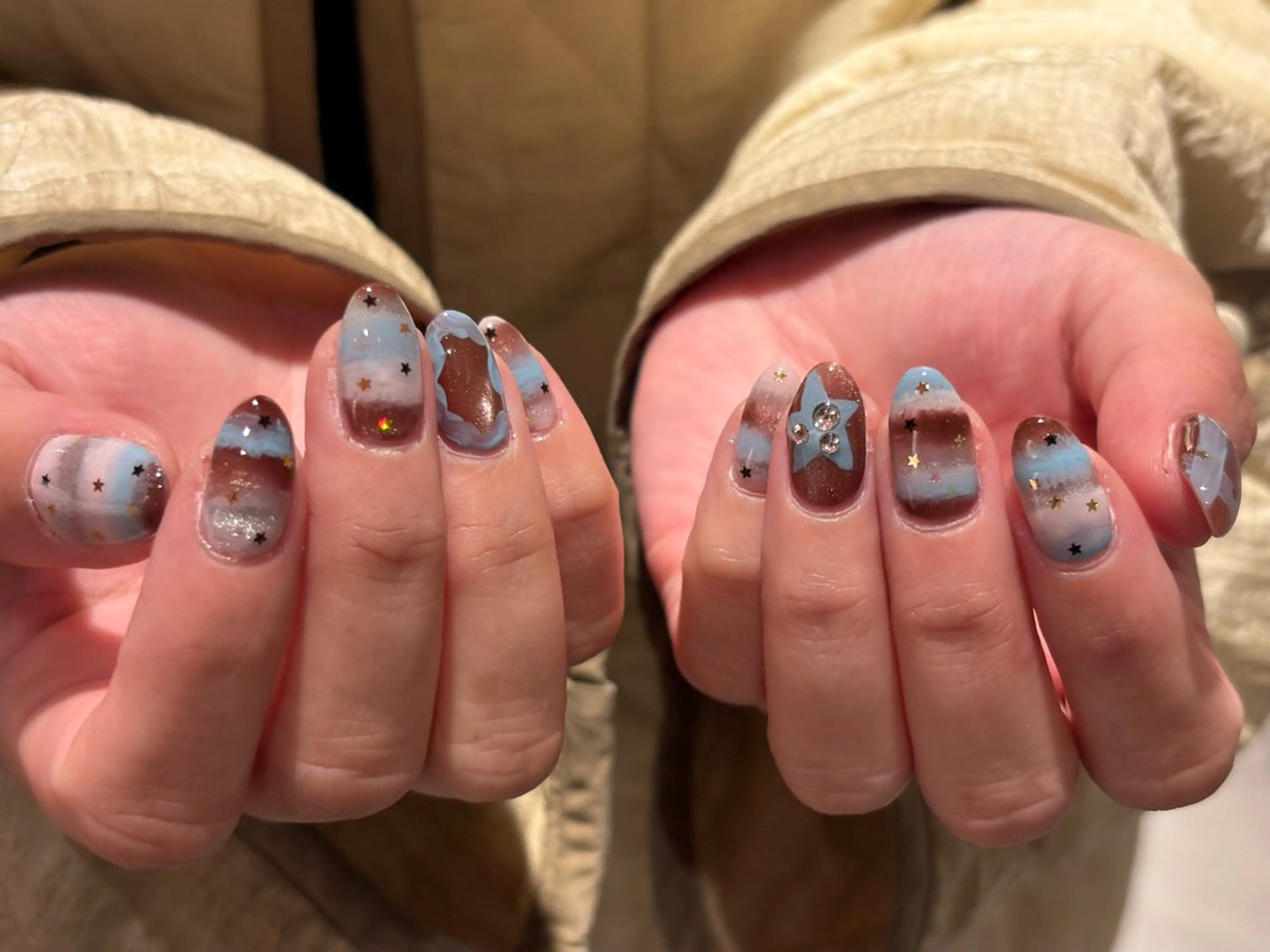 ネイル ハンドネイル 祇園 彩寧のネイルデザイン