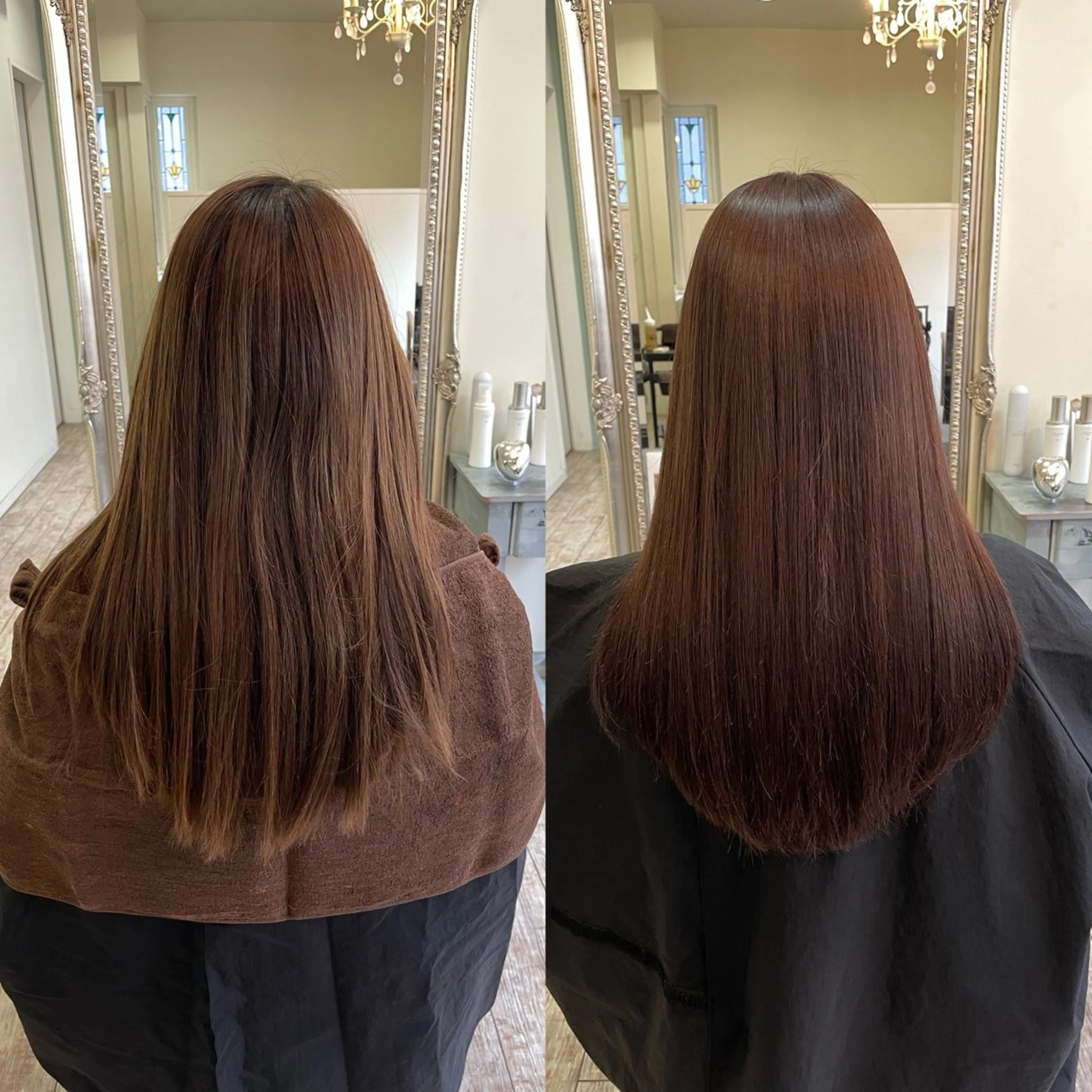 セミロング ラベンダーブラウン 【髪質改善】 Wakanaのヘアスタイル