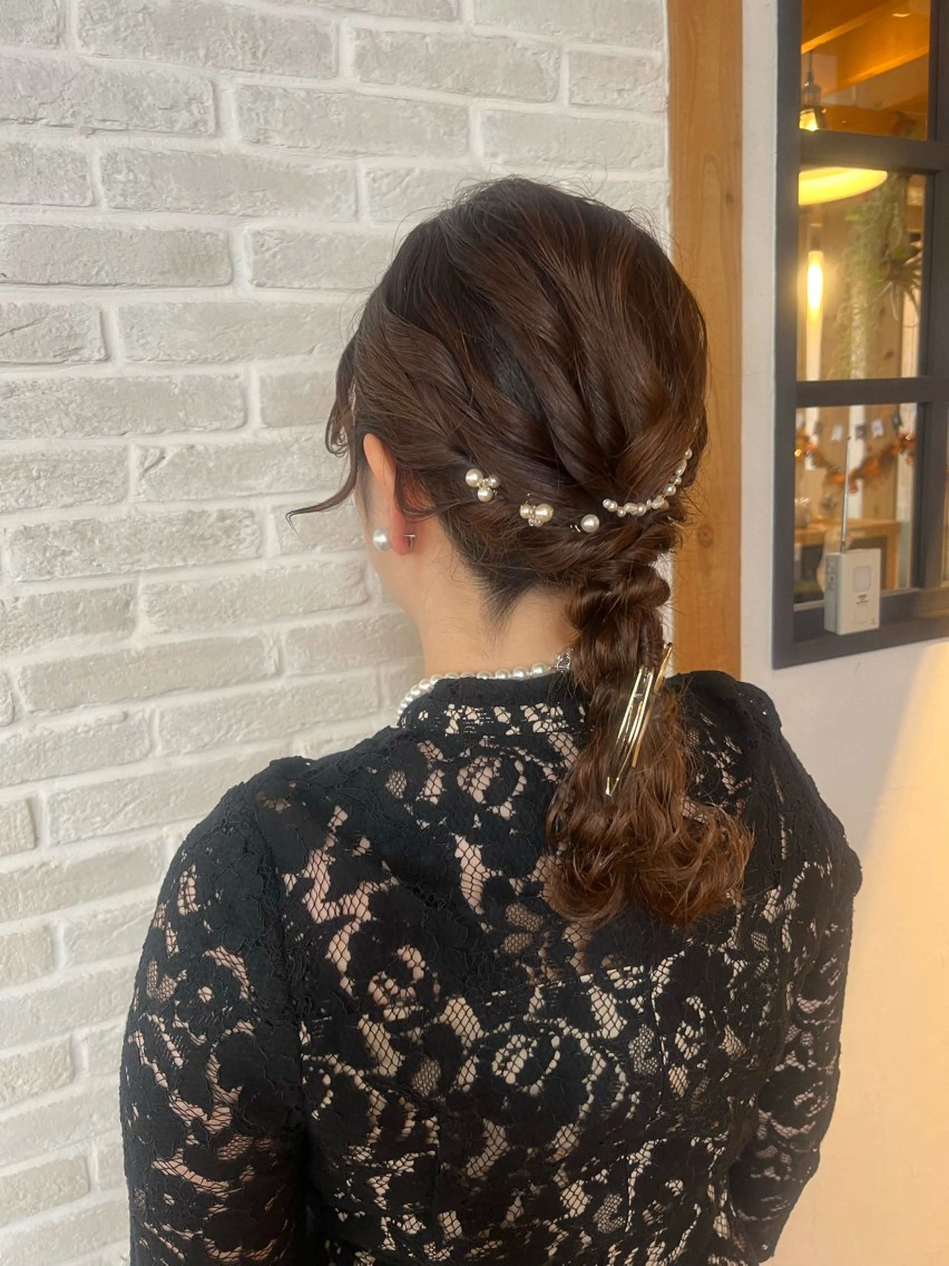 セミロング ヘアアレンジ Topstylist YUKIのヘアスタイル