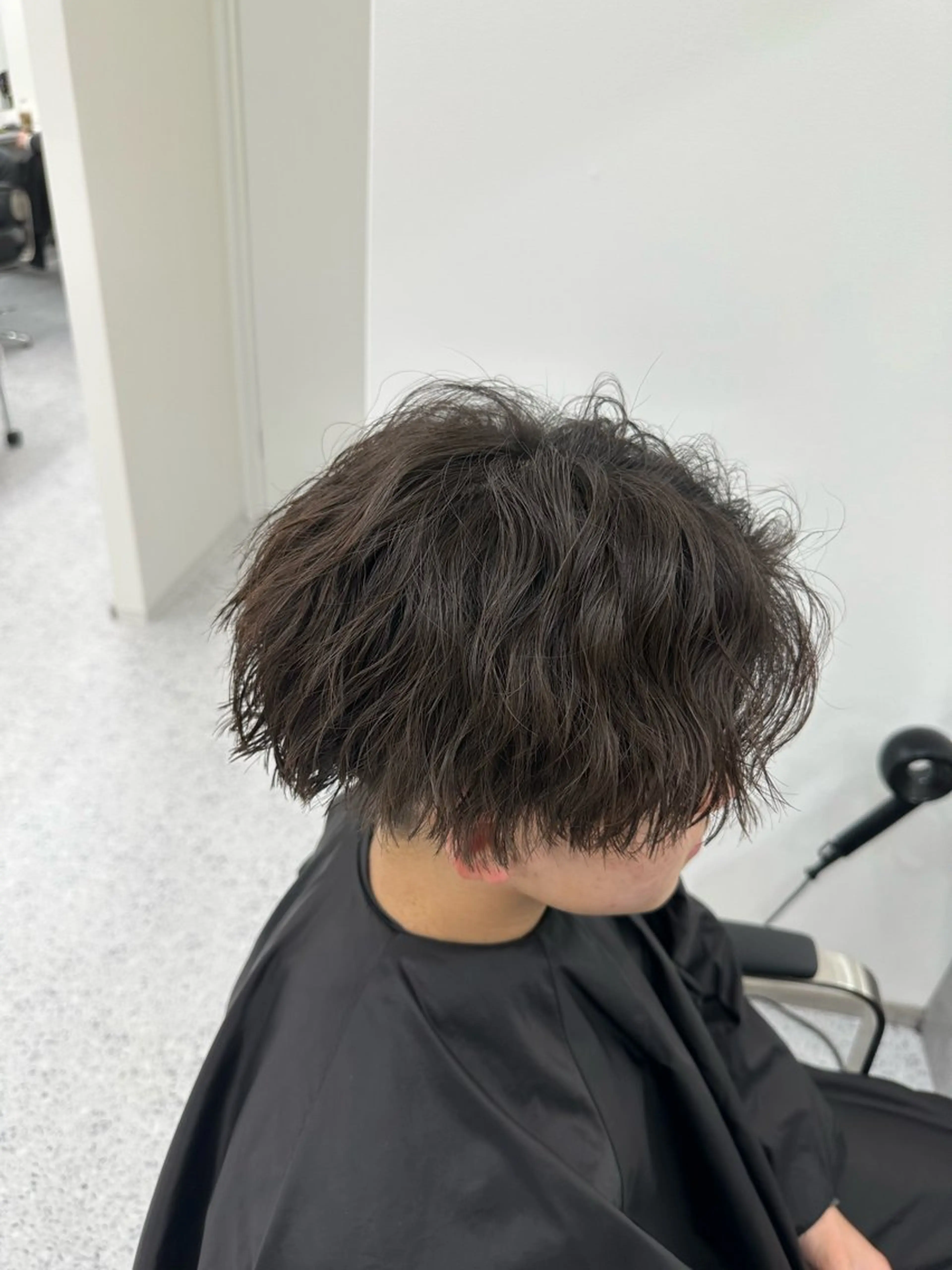 パーマ メンズ カット パーマ 久米 治仁のヘアスタイル