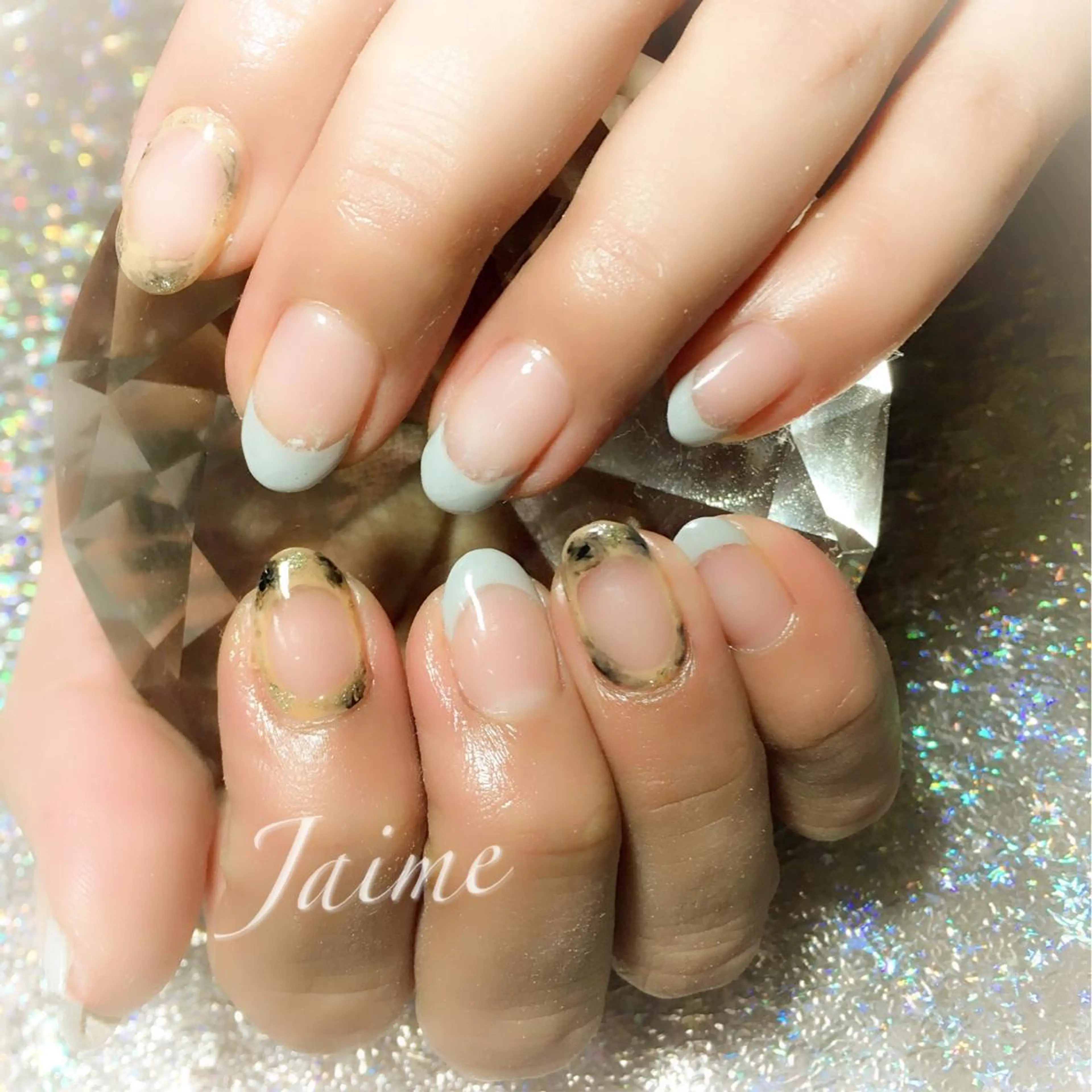 ミディアム ネイル Jaime Yuiのネイルデザイン