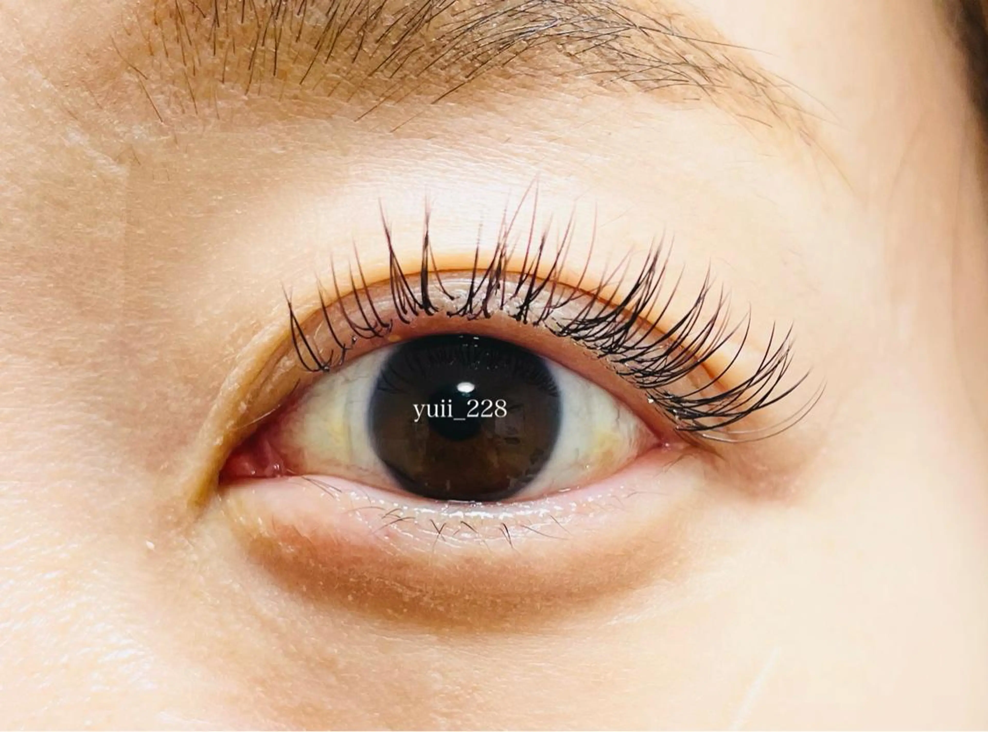 マツエク・マツパ マツエク 1ヶ月後も半分残る 高持続LEDエクステのマツエク・マツパデザイン