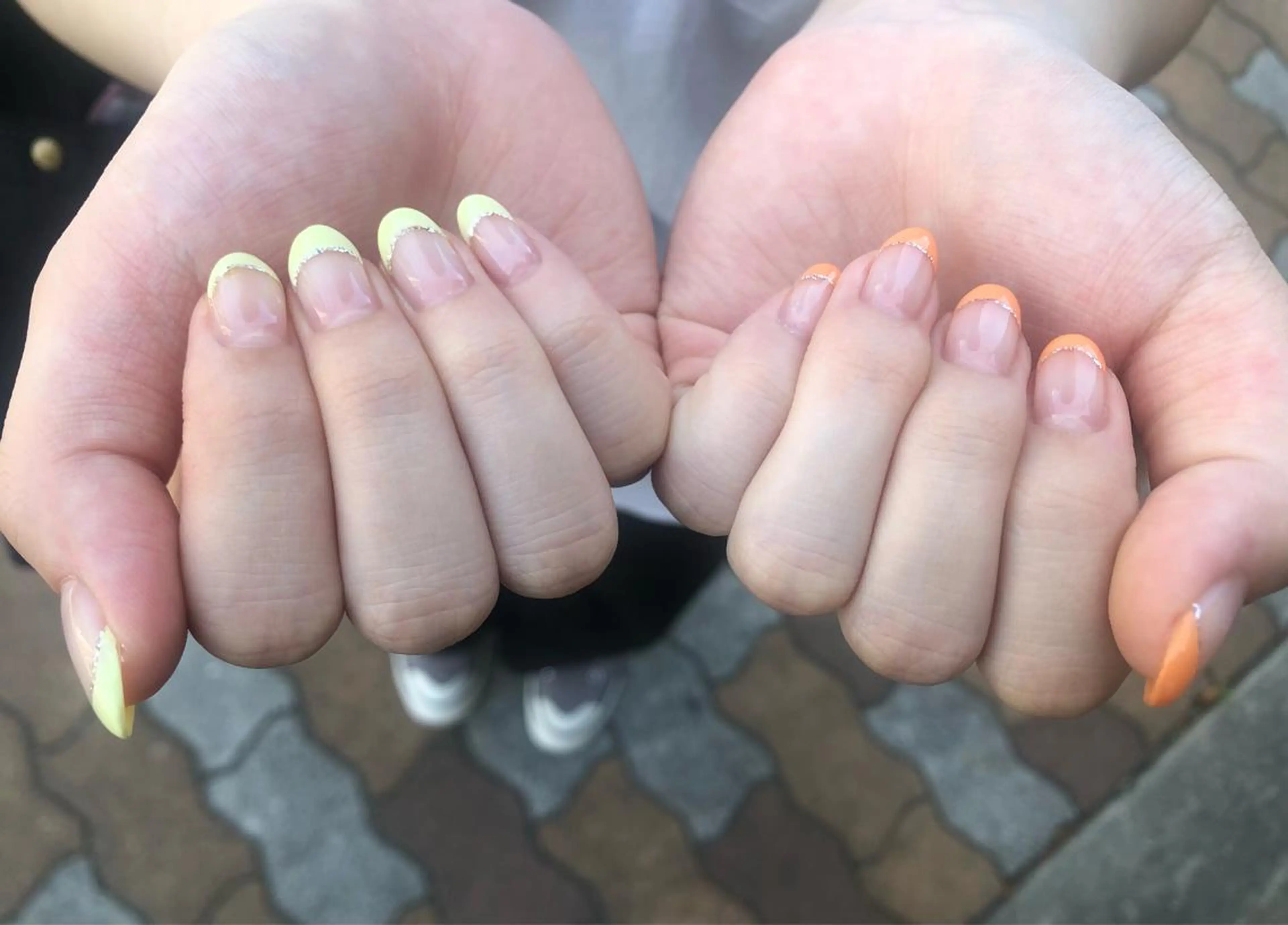 ネイル フレンチネイル ハンドネイル Nakano Kanaのネイルデザイン