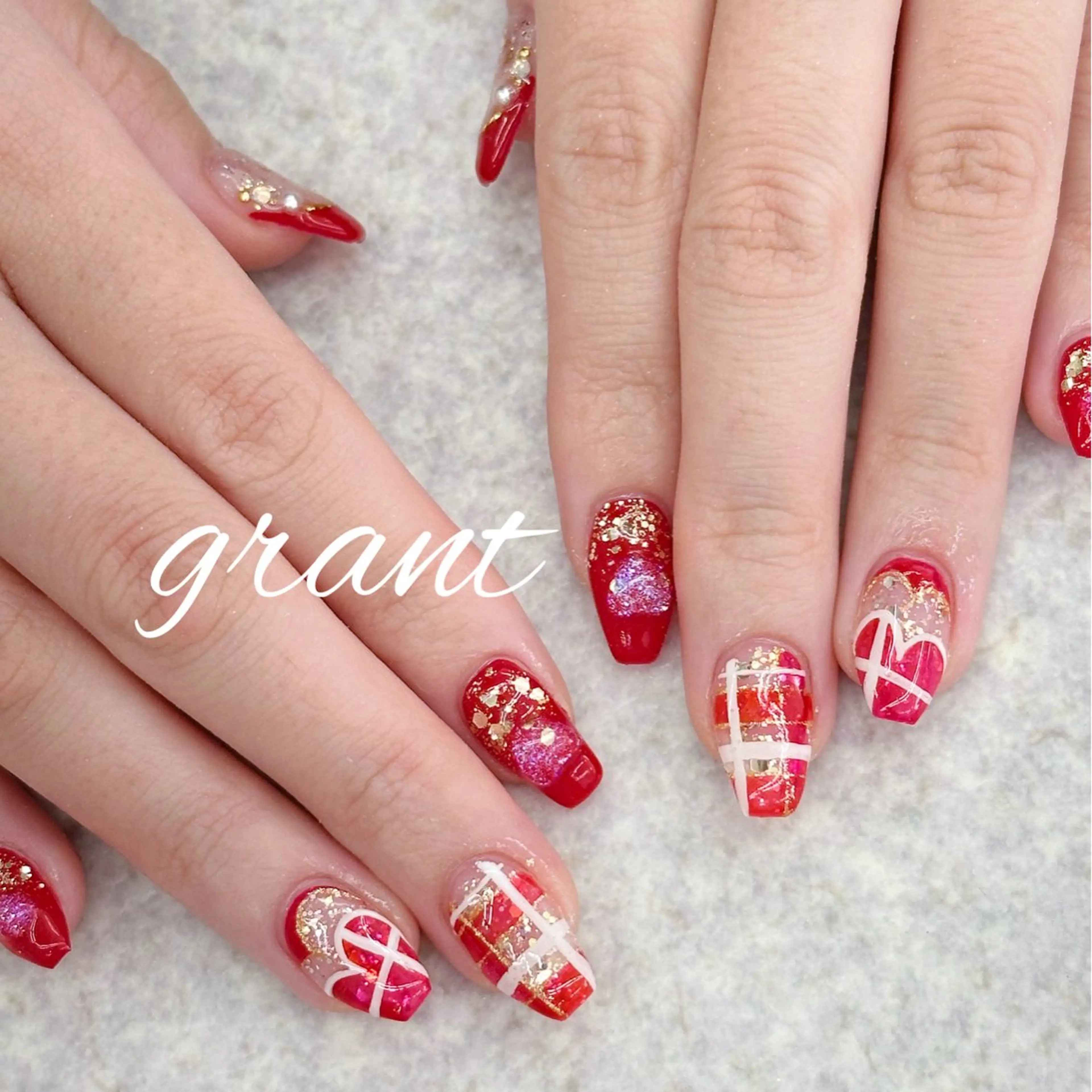 ネイル ジェルネイル nailsalon grantのネイルデザイン