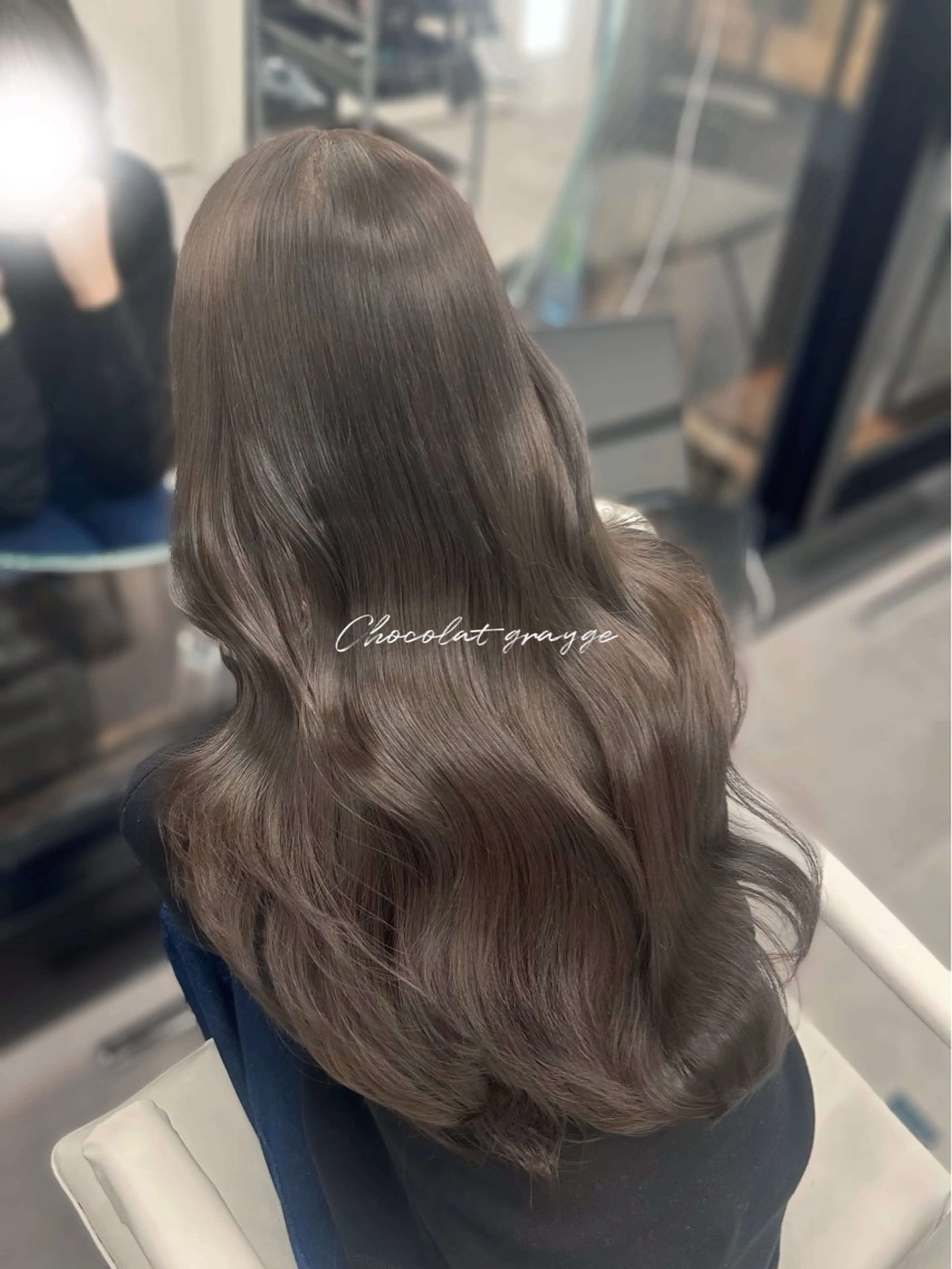 ロング カラー ヘアカラー トリートメント ヘアセット ゆうさ │ 髪質改善 ボブ ショートのヘアスタイル