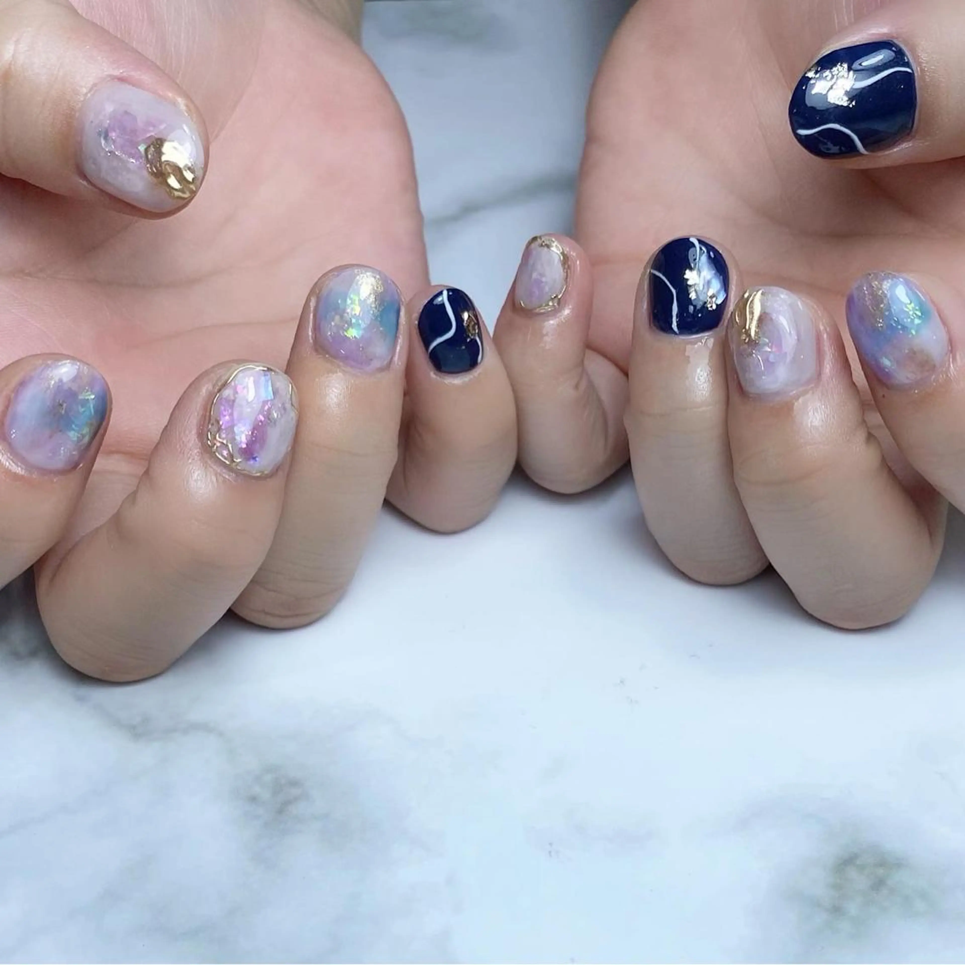 ネイル ニュアンスネイル ameria meguのネイルデザイン