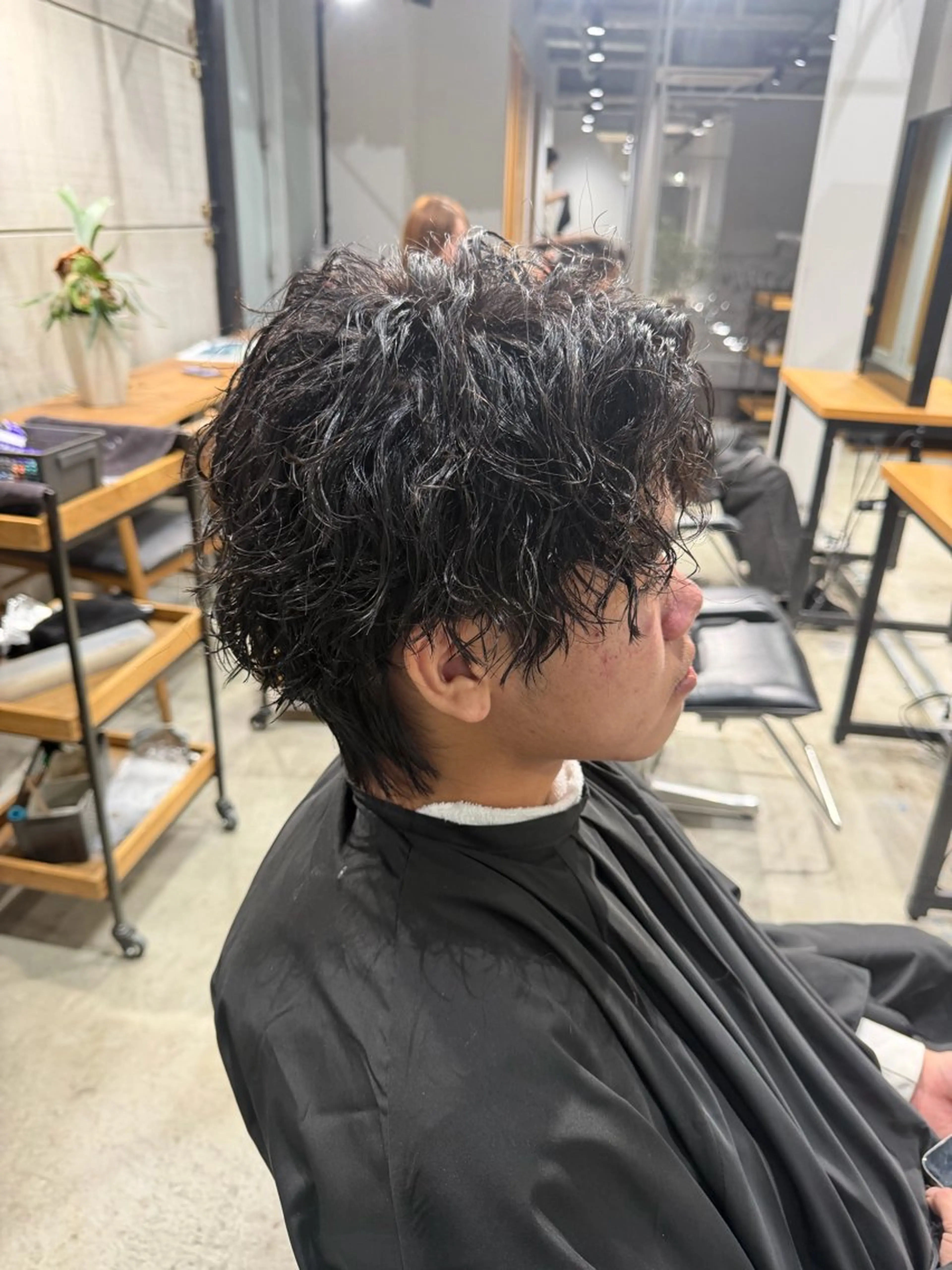 ショート パーマ 村田 健のヘアスタイル