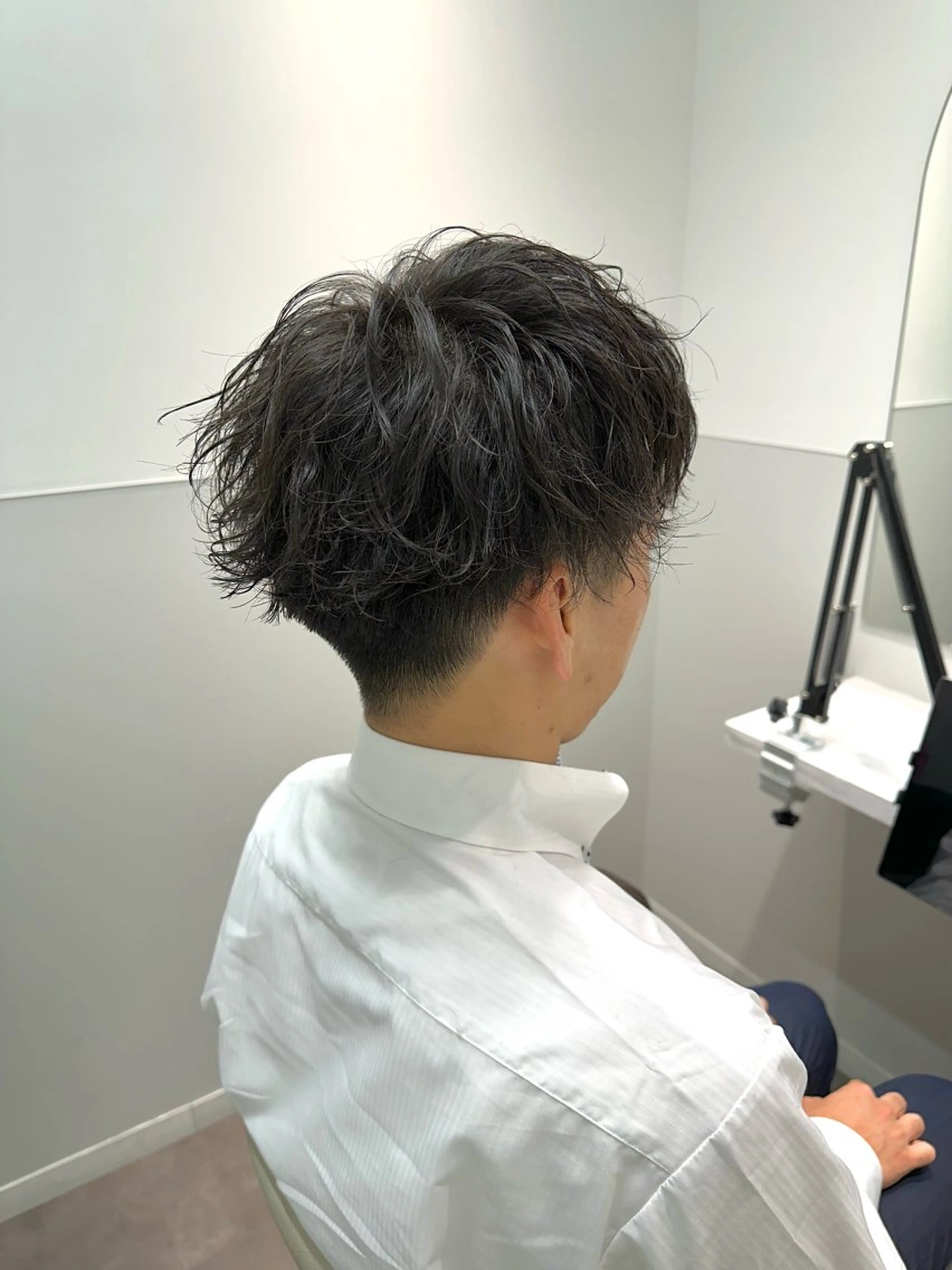 ショート パーマ メンズ メンズパーマ カット パーマ SALOWIN大宮 /KYOHEI✂️のヘアスタイル