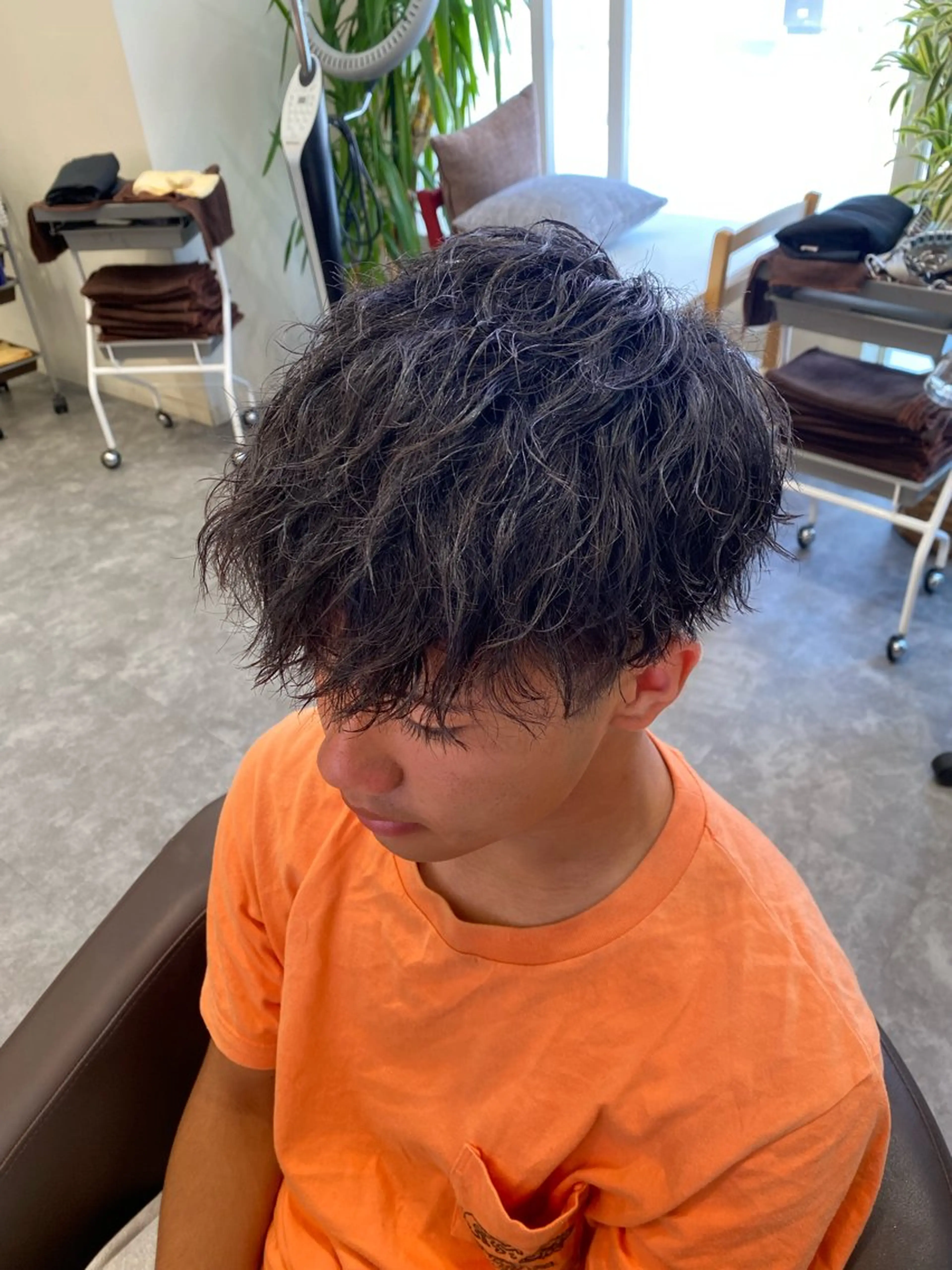 パーマ メンズ メンズ特化LIBER 石川玲央のヘアスタイル