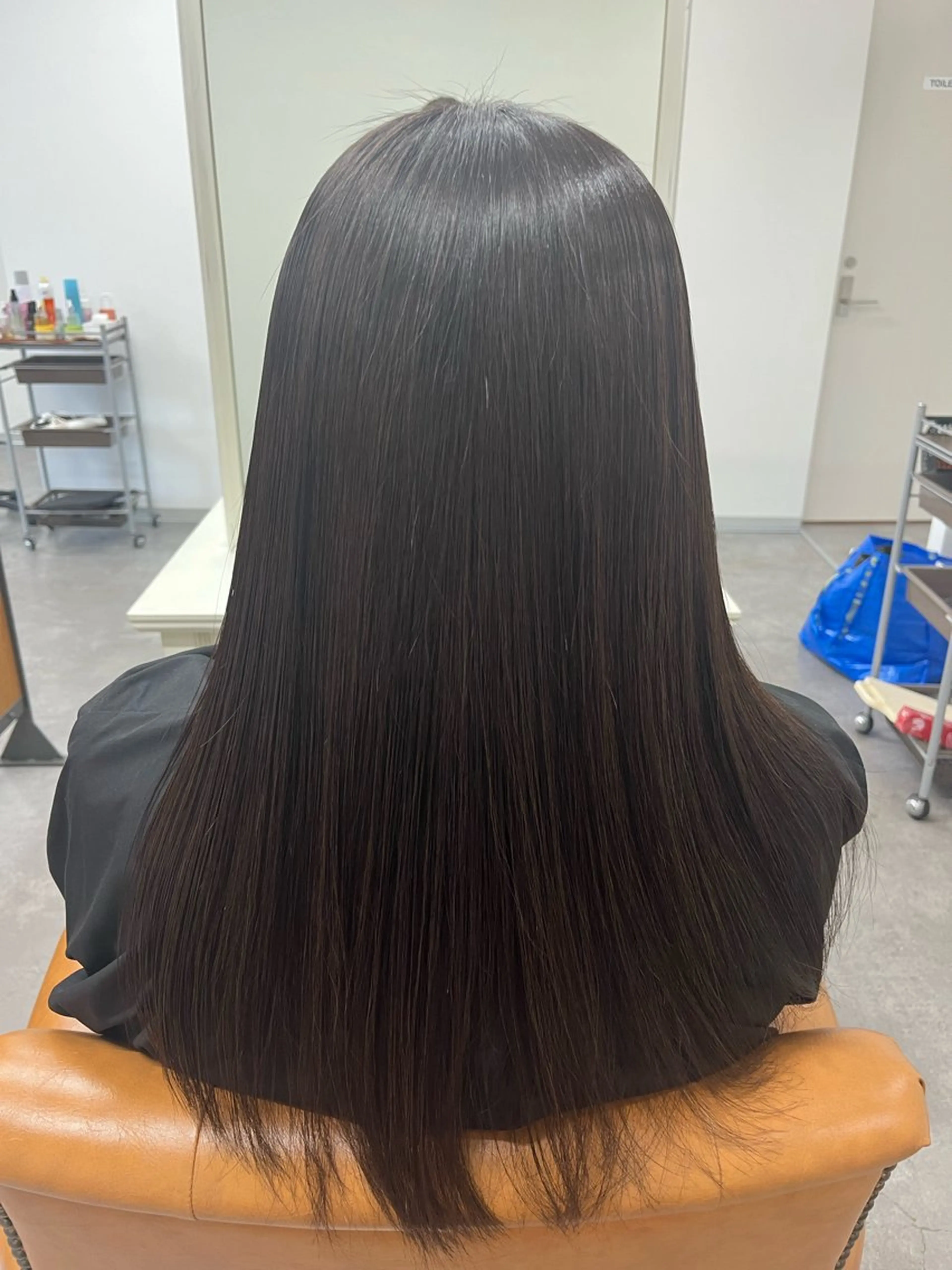 ロング カラー 田口 夏鈴のヘアスタイル