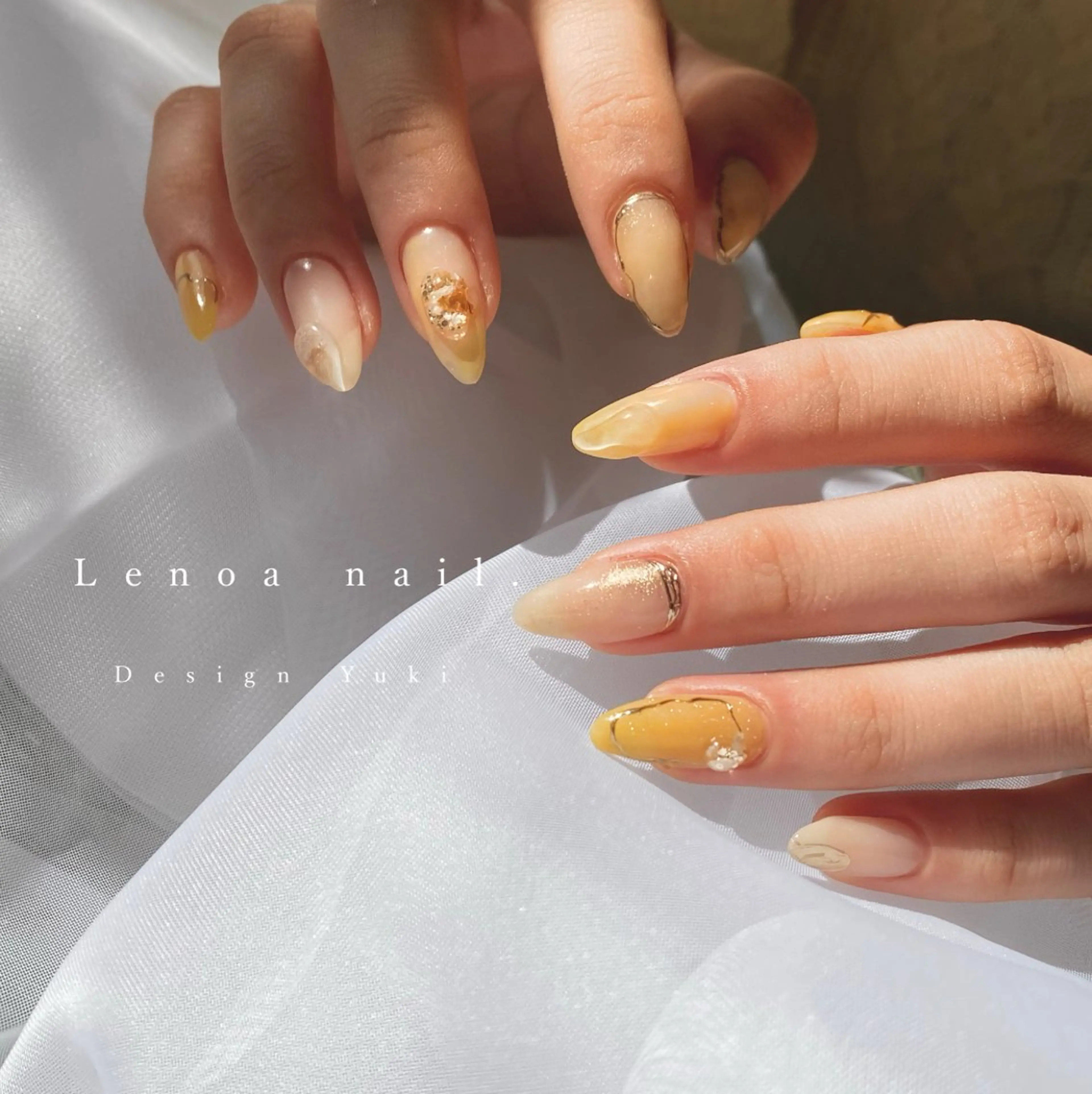 ネイル ハンドネイル Lenoa Yukiのネイルデザイン