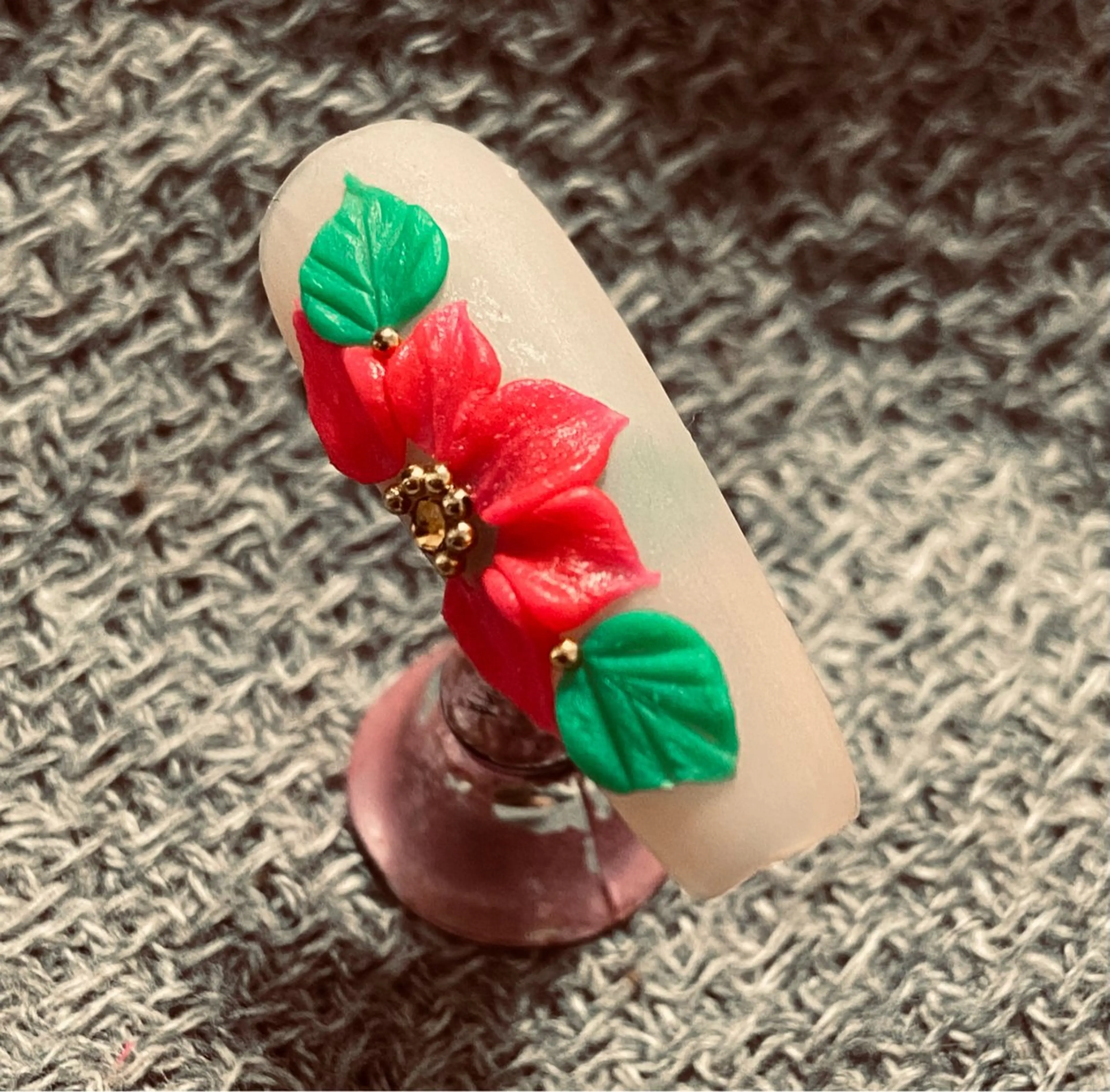 ネイル 冬ネイル クリスマス HandSnail 座間自宅ネイルサロンのネイルデザイン