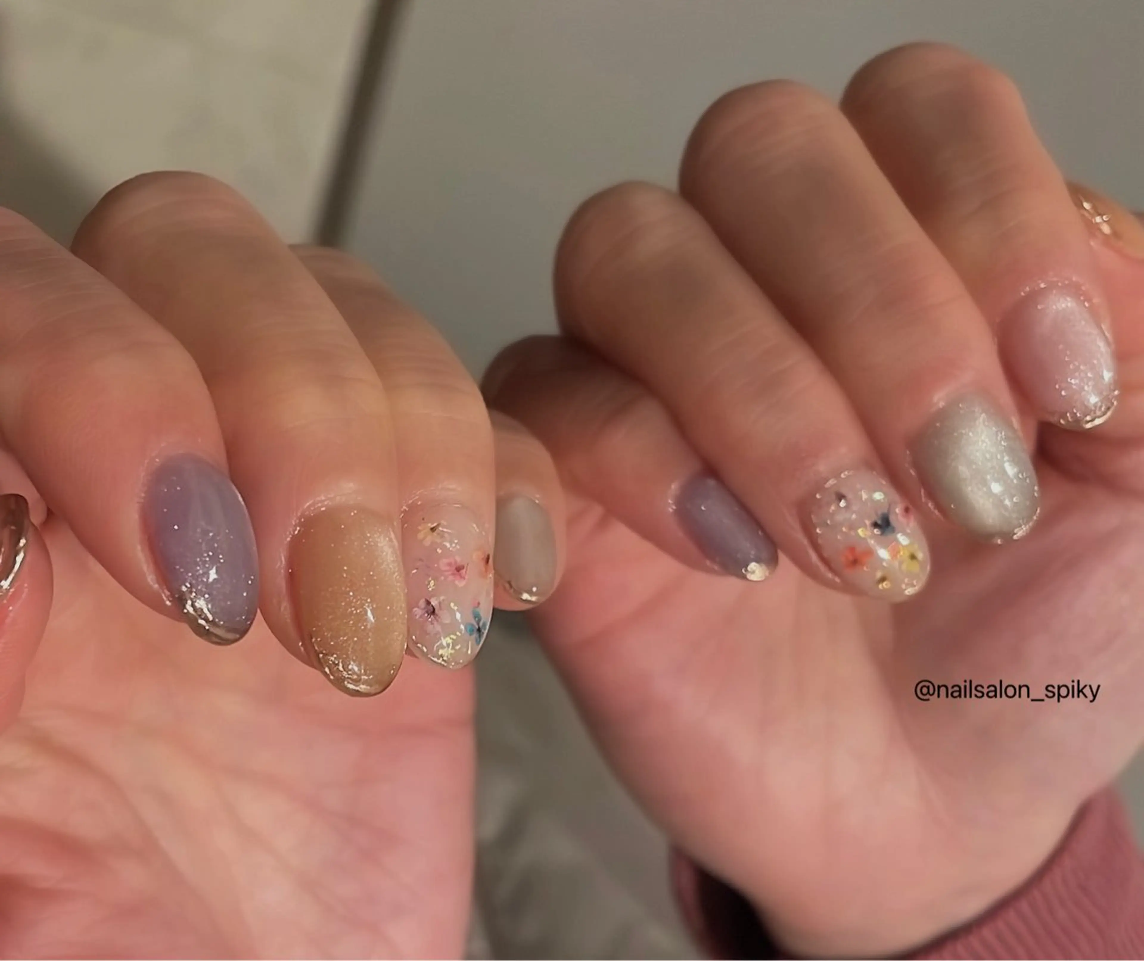 ネイル Spiky とうげ ふうかのネイルデザイン