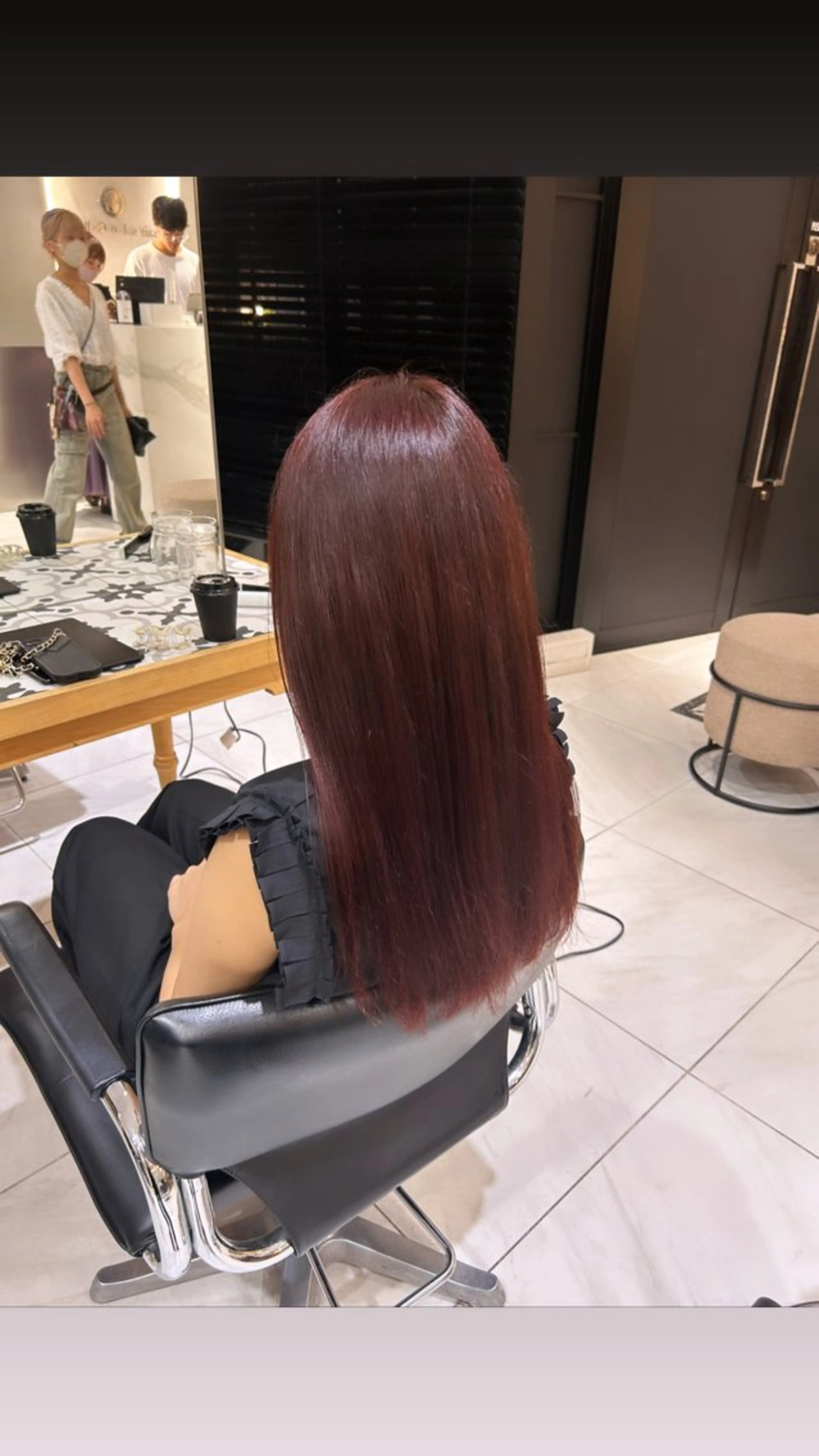 カラー ブリーチ ブリーチなしカラー ヘアカラー トリートメント ヘッドスパ ヘアセット miko🪽地毛風/ ハイトーン/レイヤーのヘアスタイル