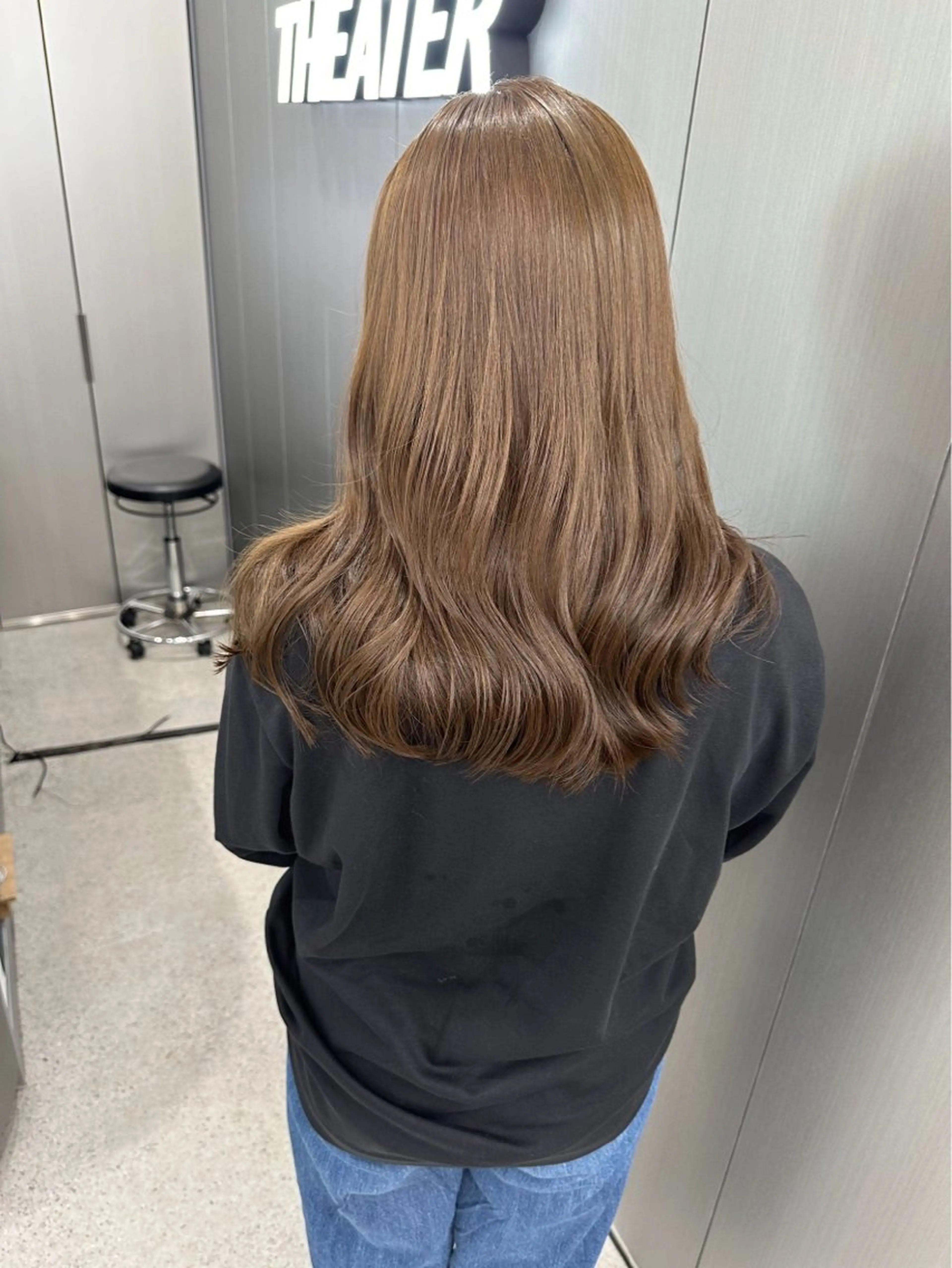 ロング カラー 流行りの透明感カラー ×縮毛矯正🤍ユウのヘアスタイル