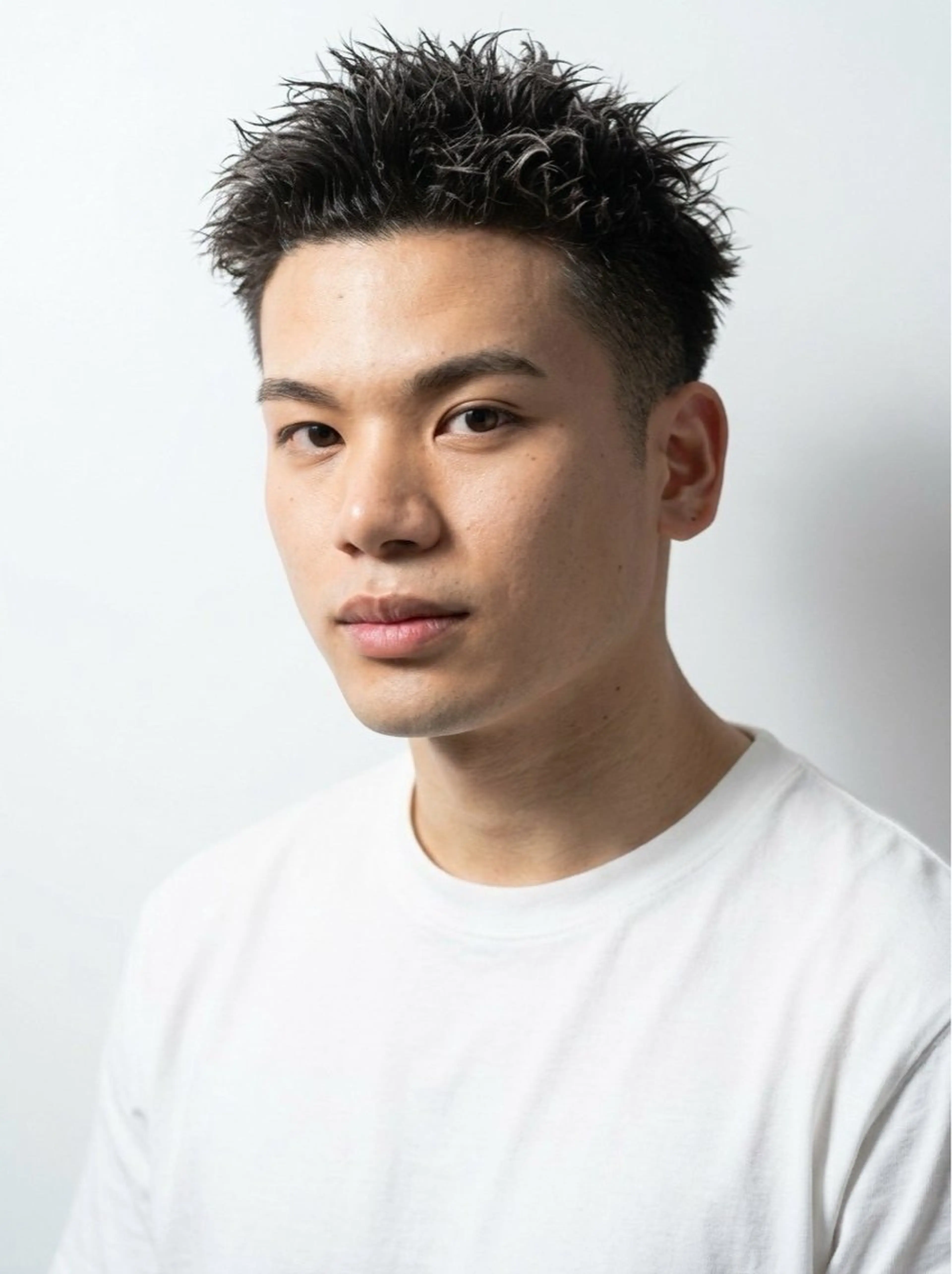 ショート 深井 龍生のヘアスタイル