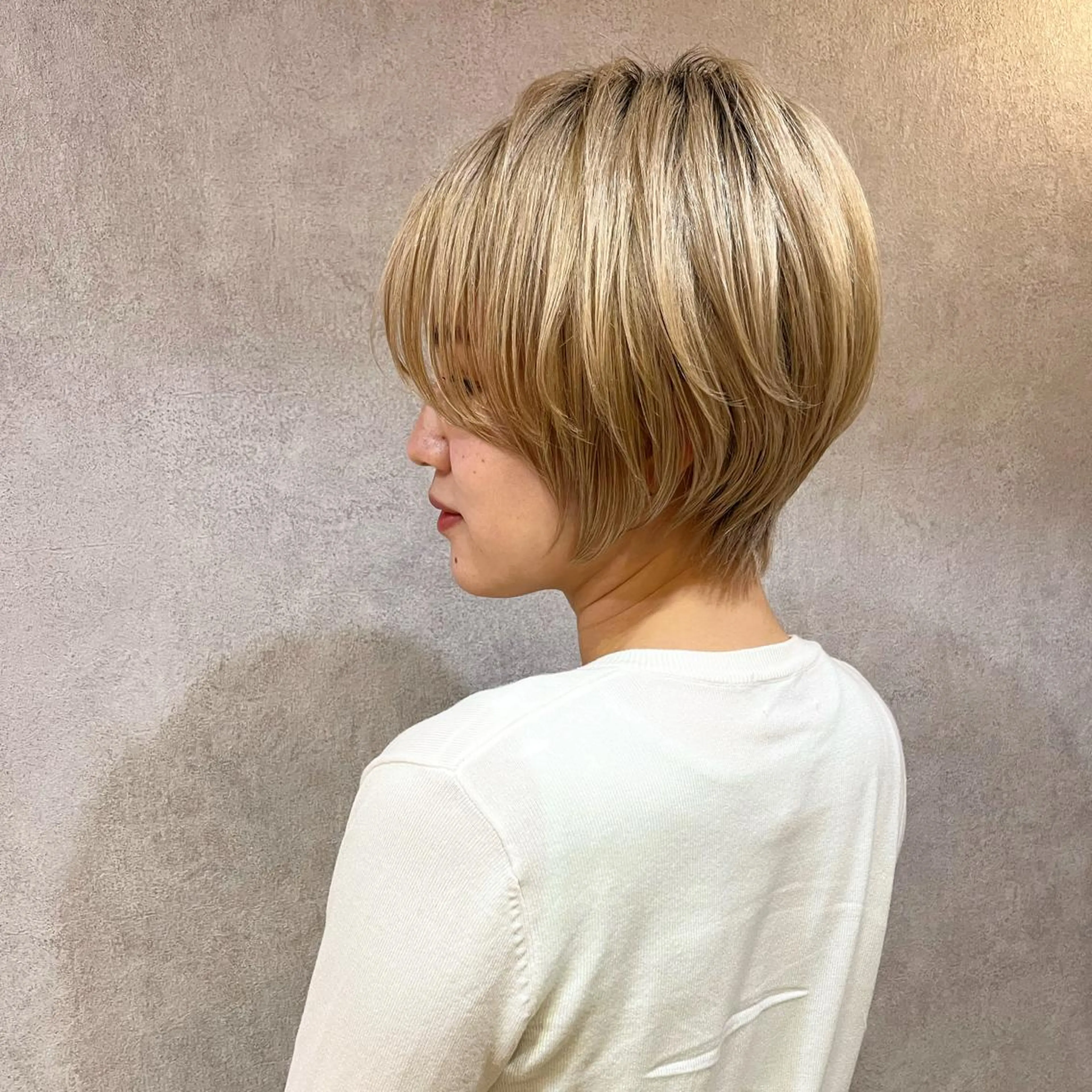 ショート hair salon AcRo 青山所属・表参道/髪質改善/ 大人ボブ/高野紅のヘアスタイル