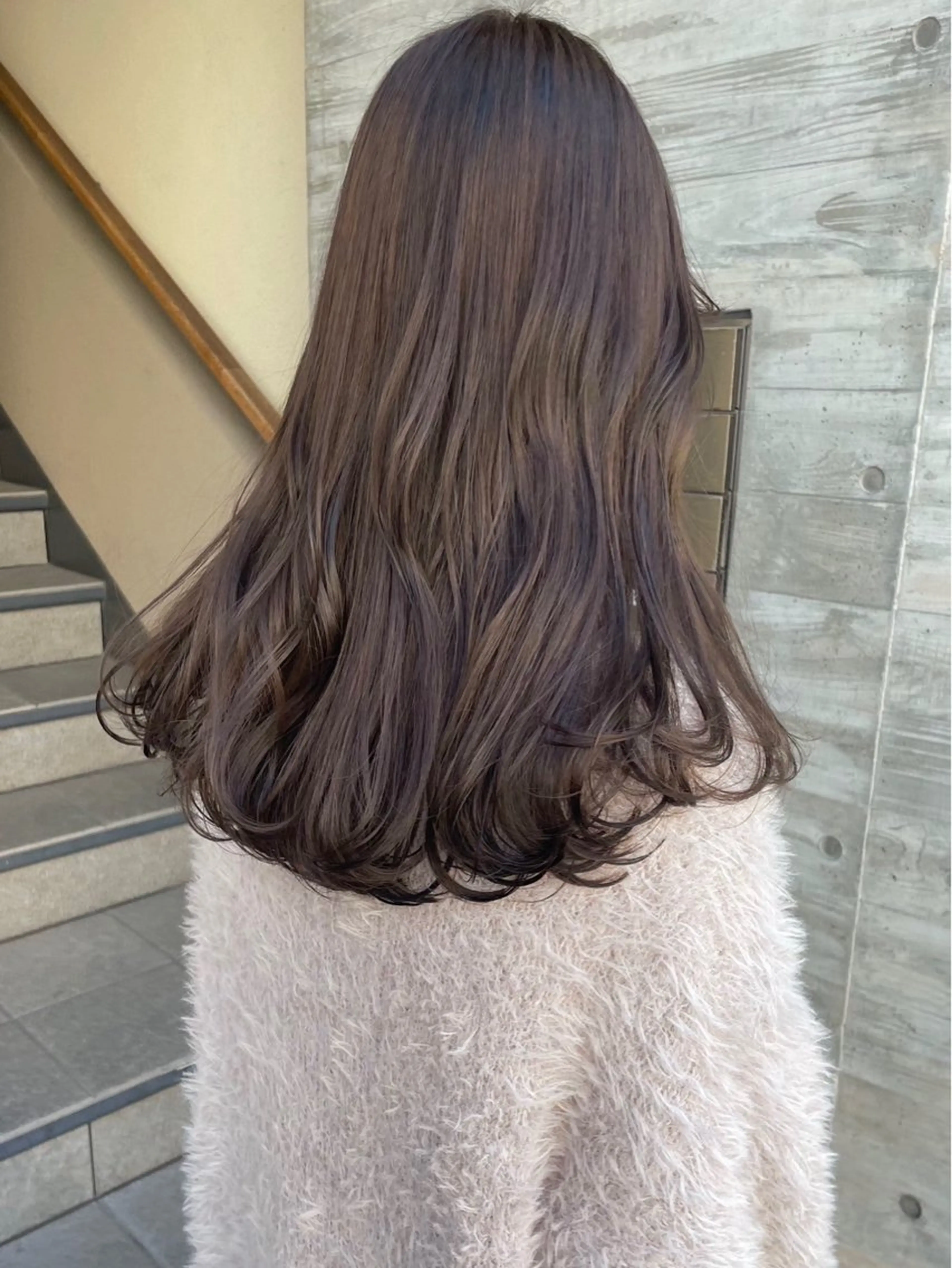 ロング カラー ヘアカラー ParveMix🎀 稲垣 詞葉のヘアスタイル