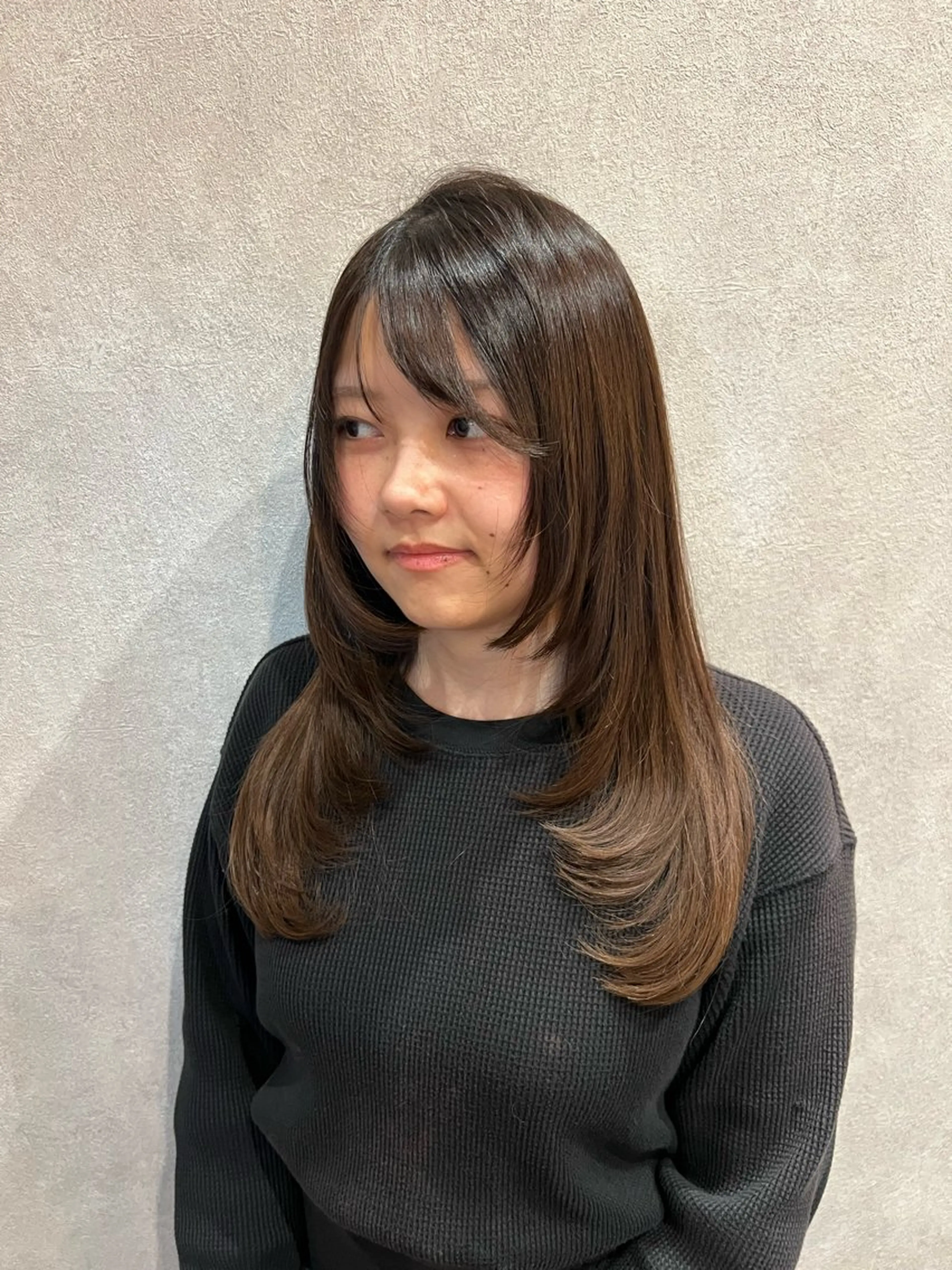 ロング ハイレイヤー レイヤーカット reiju （ranka）のヘアスタイル