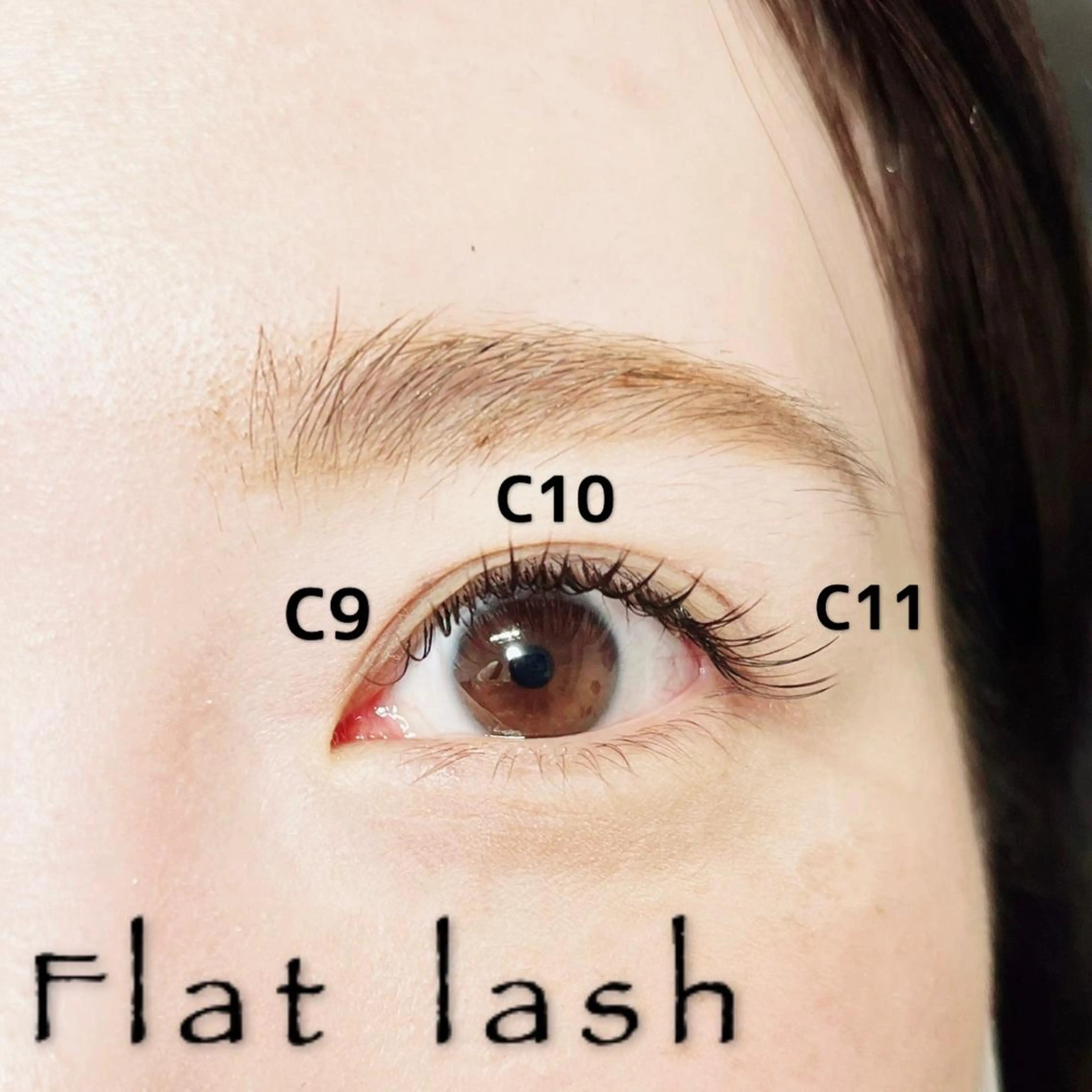 マツエク・マツパ フラットラッシュ マツエク EYELASH SALON なないろ所属・eyesalon なないろ🌈のマツエク・マツパデザイン