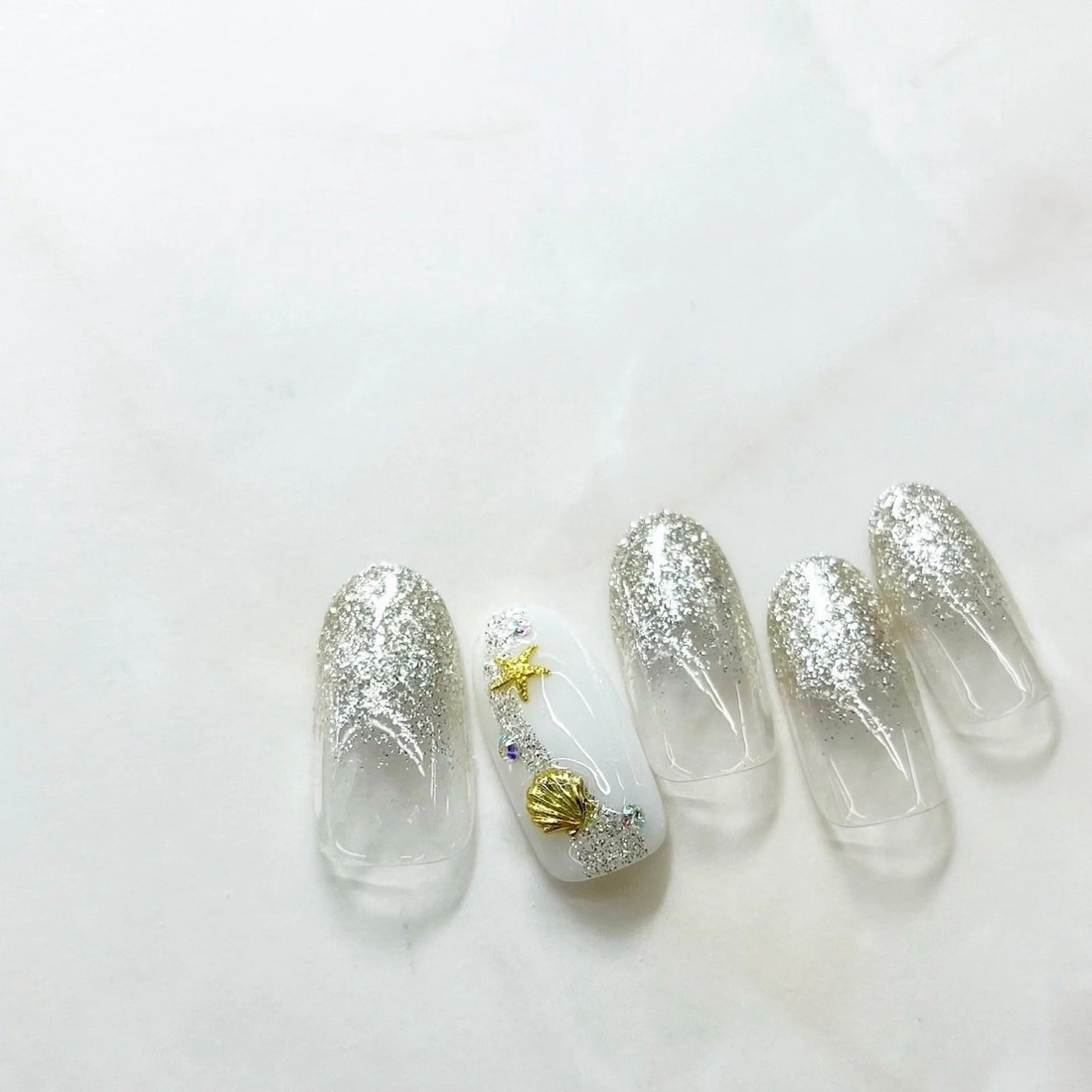 ネイル ⭐︎休業中の練習⭐︎ JNA認定講師髙橋のネイルデザイン