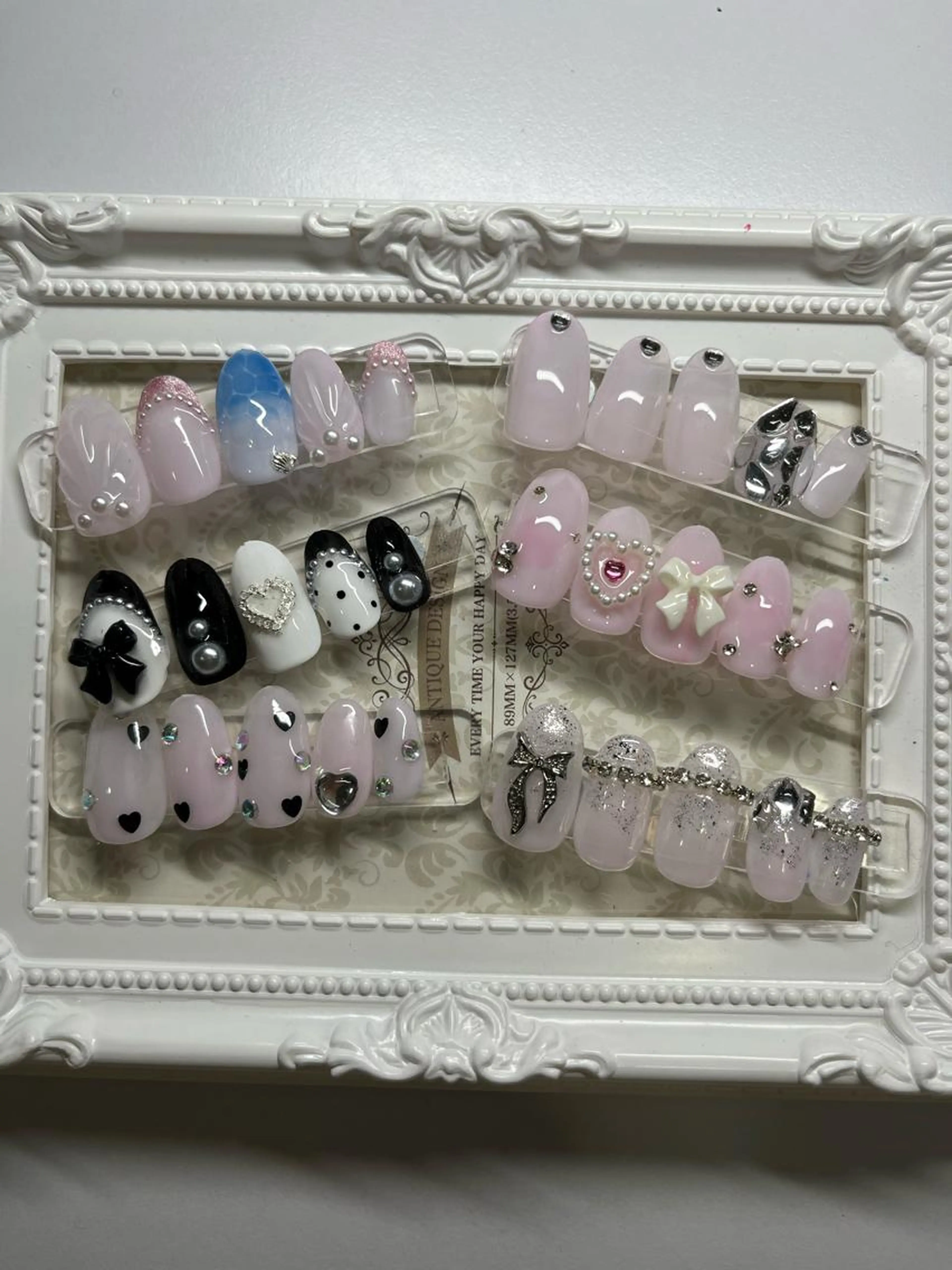 ワンホンネイル カラー変更 パーツの色変更無料  甘皮処理あり！オフなしの写真