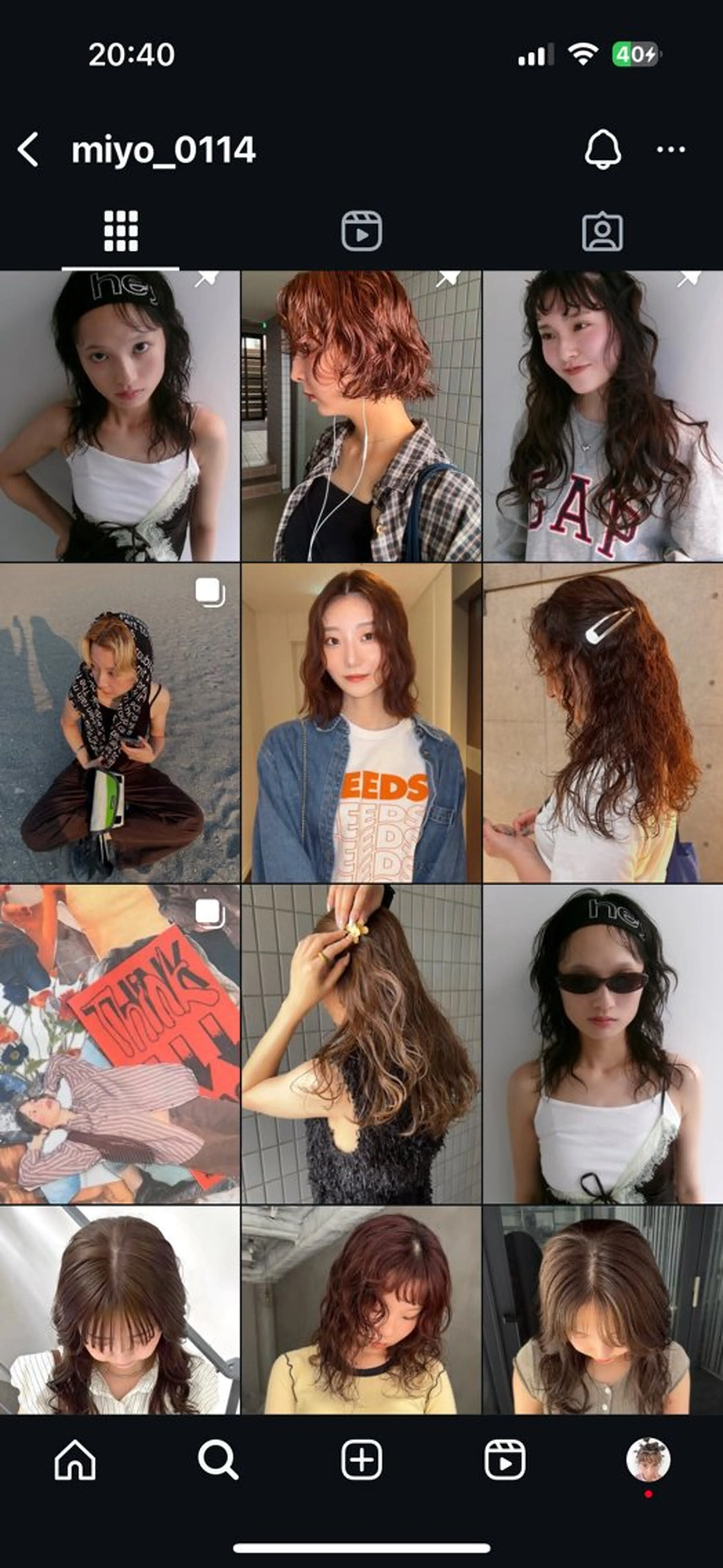 カラー 透明感カラー/パーマ オレンジmiyo⭐️のヘアスタイル