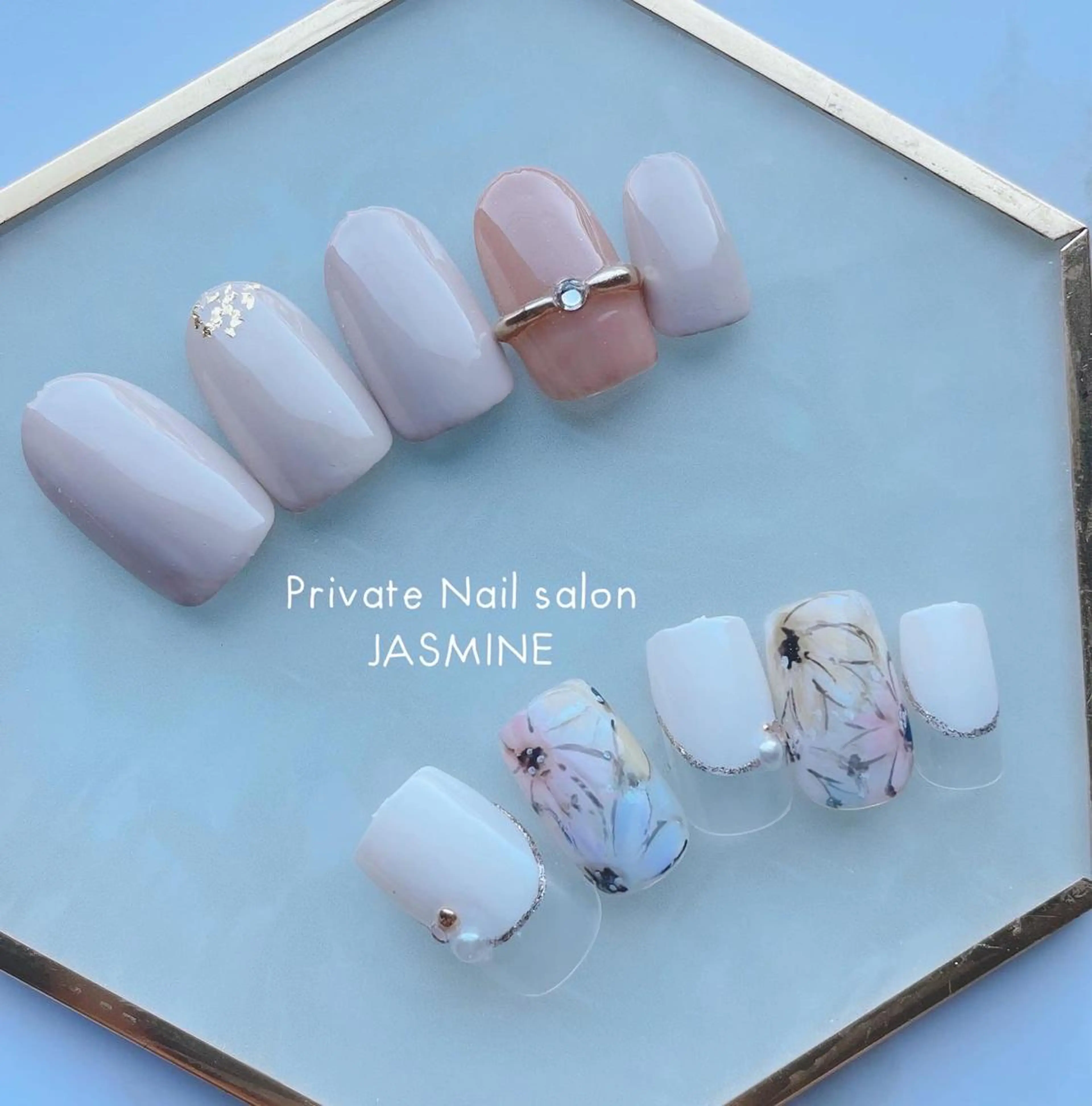 ネイル フレンチネイル Nail salon JASMINEのネイルデザイン
