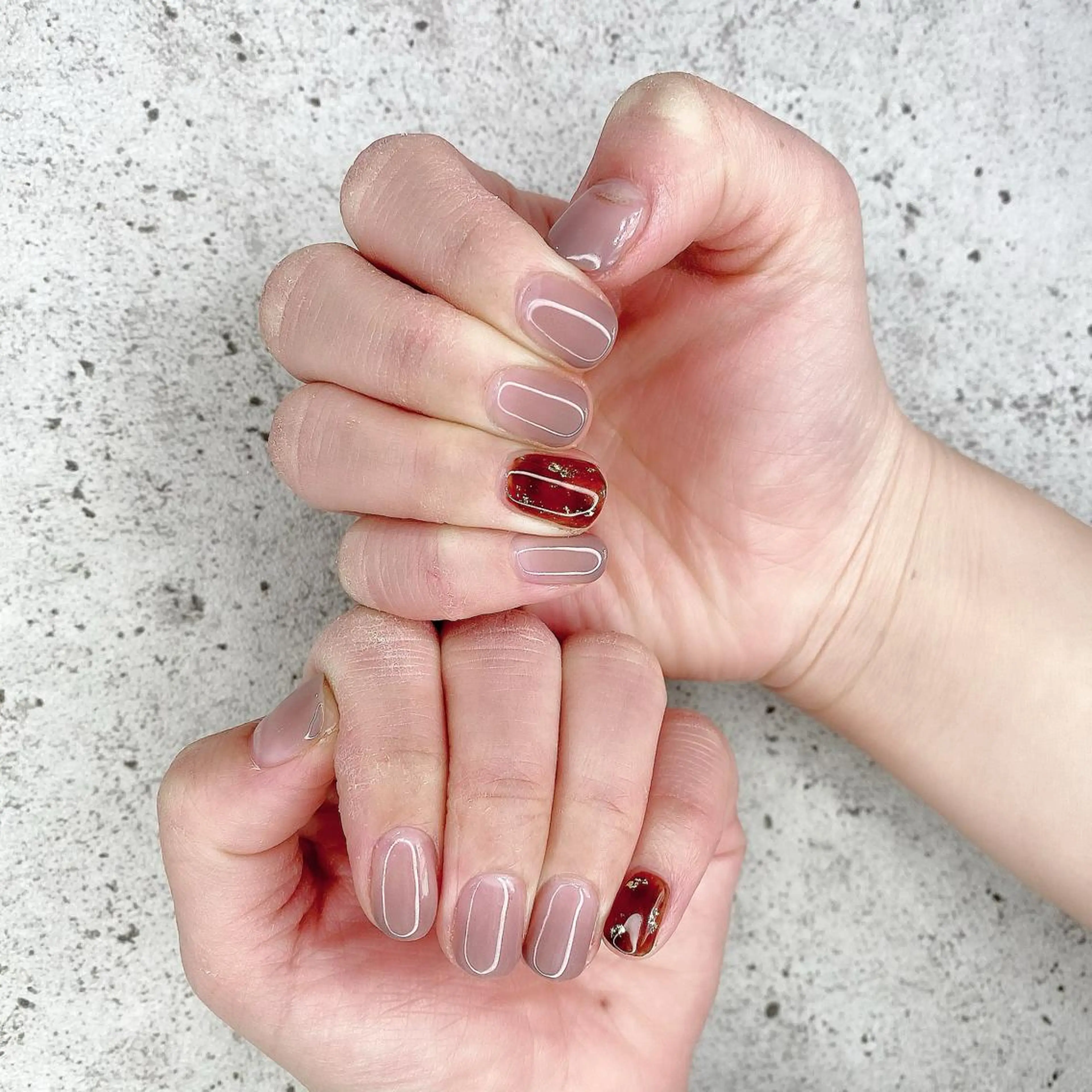 ショート カラー パーマ ヘアアレンジ メンズ キッズ ネイル マツエク・マツパ ハンドネイル Salon Ｋのネイルデザイン