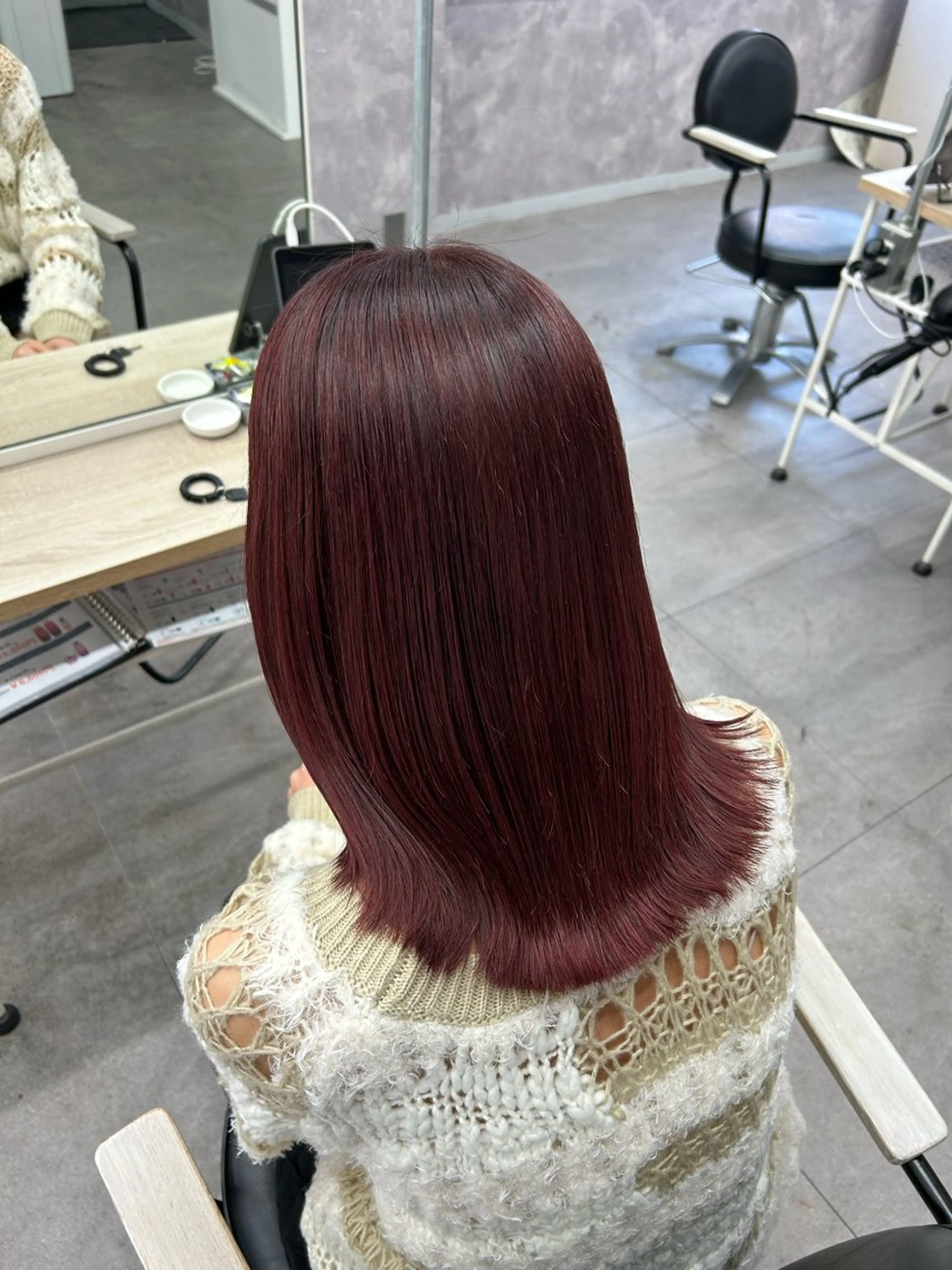 ロング カラー 暖色カラー🪷 オタク美容師🎶のヘアスタイル