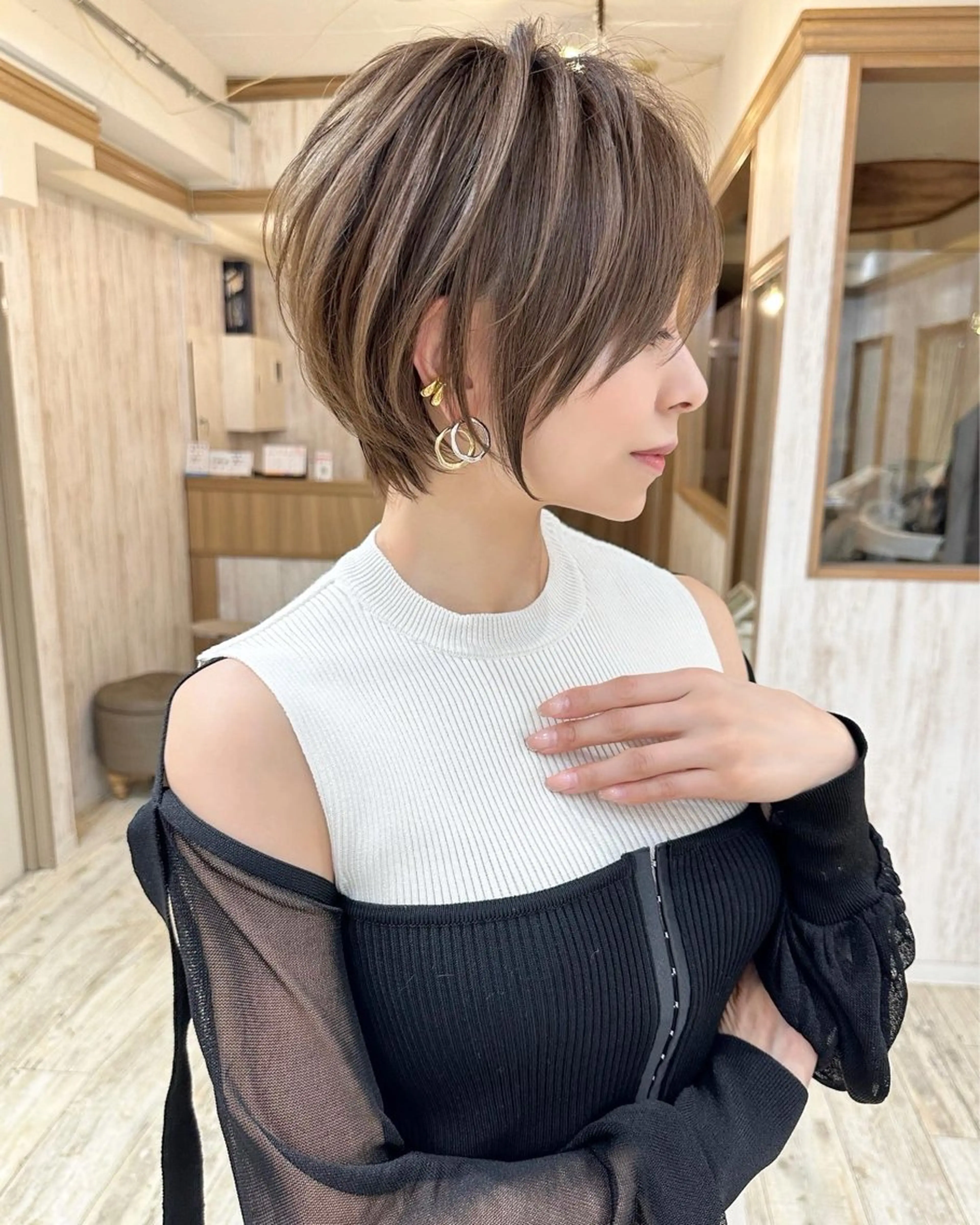 ショート 天方 児太郎のヘアスタイル