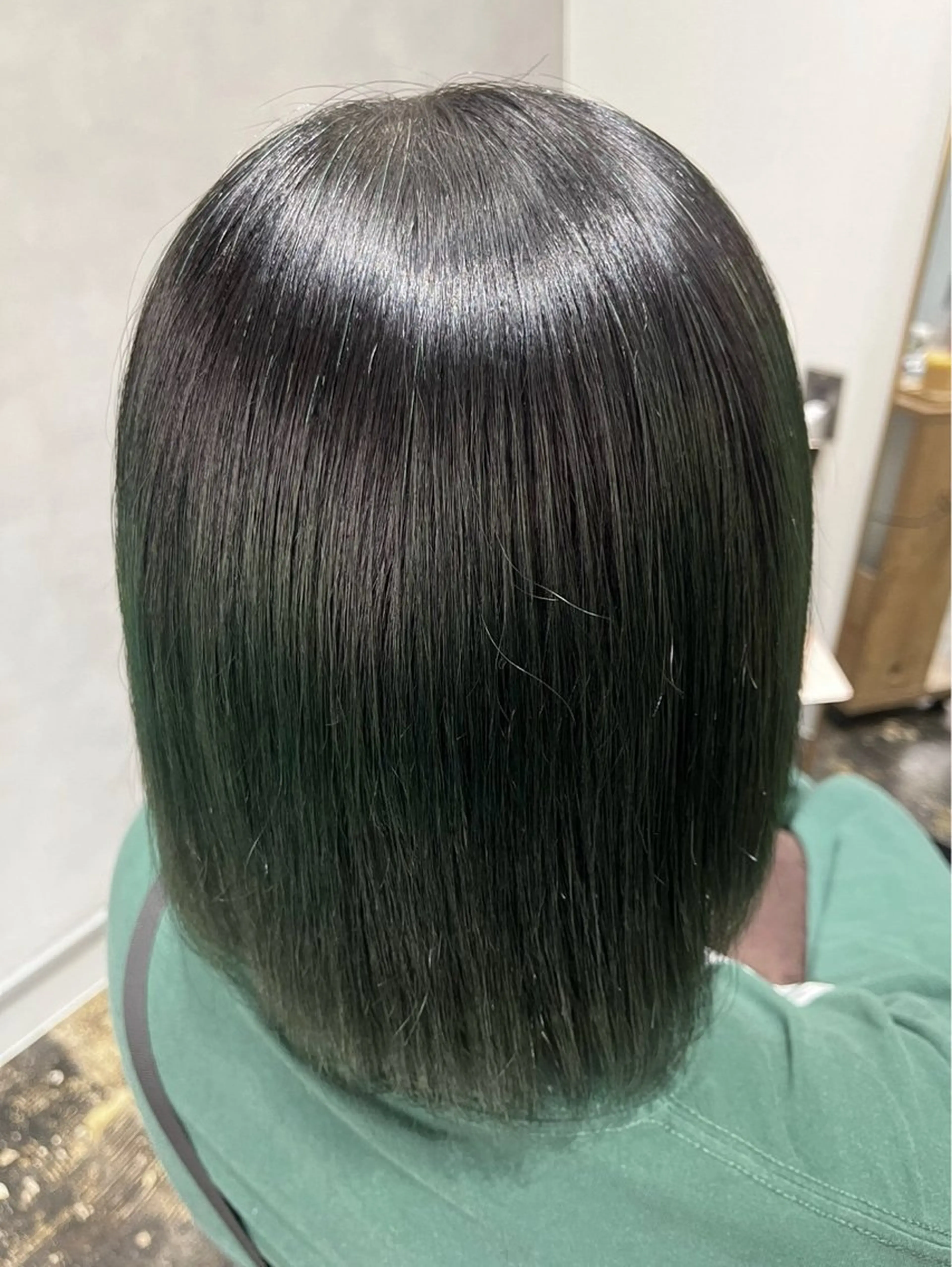 セミロング カット ヘアカラー トリートメント ハイトーン/韓国風/ 艶髪/吉祥寺のヘアスタイル