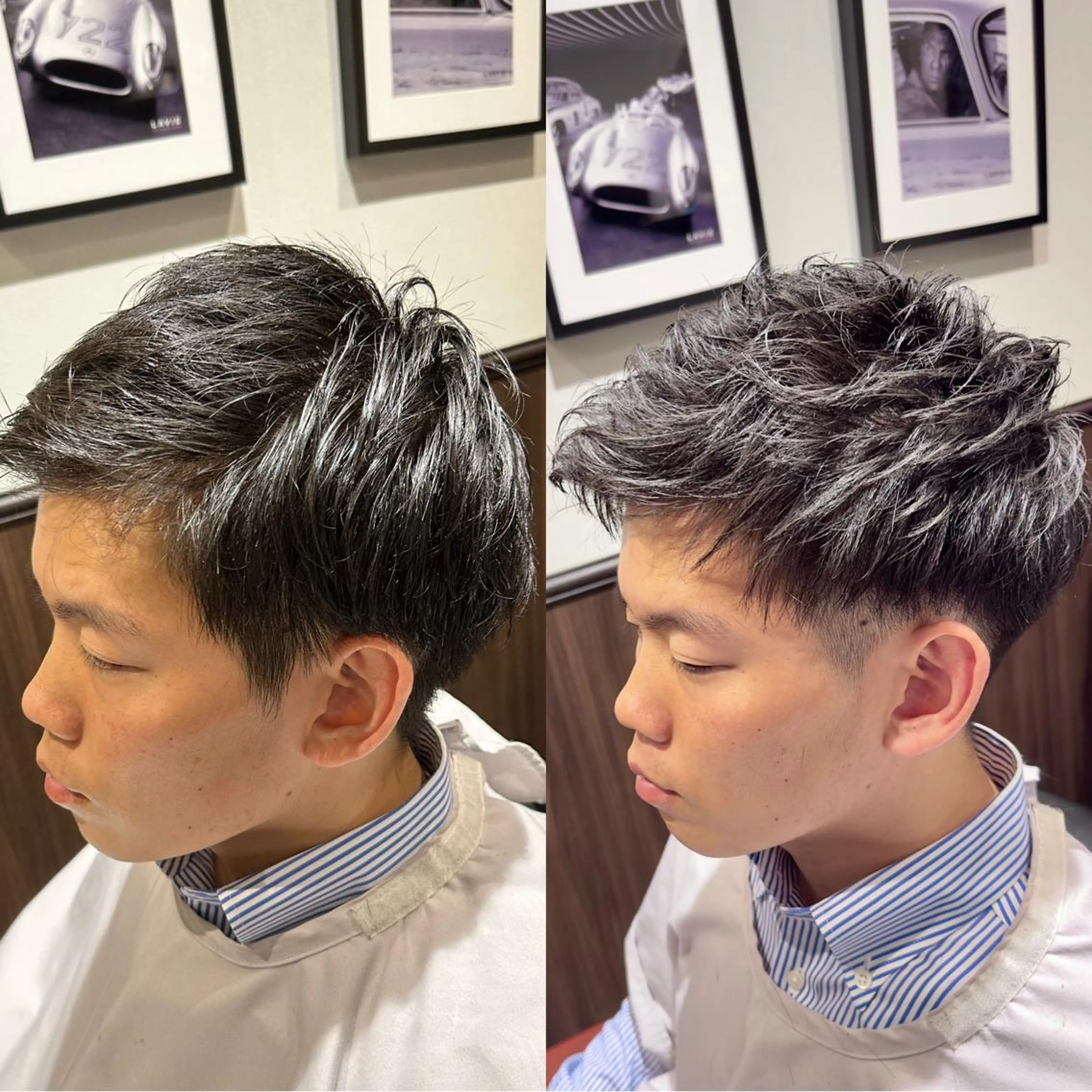 ショート カット パーマ LAVIE NEW STANDARD BARBER 両国店所属・LAVIE barberのヘアスタイル