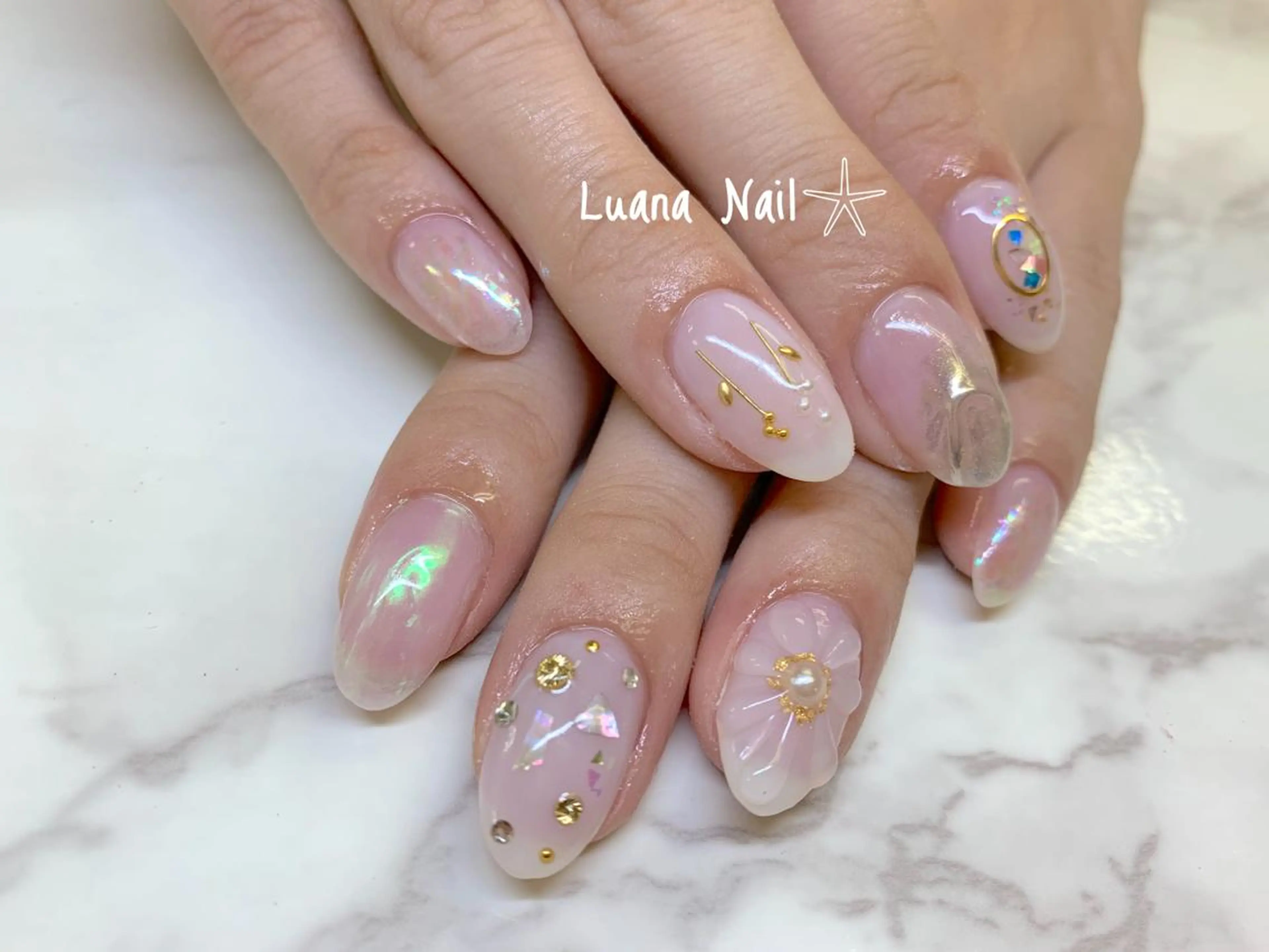 ネイル ハンドネイル BeauJu by Luana Nailのネイルデザイン