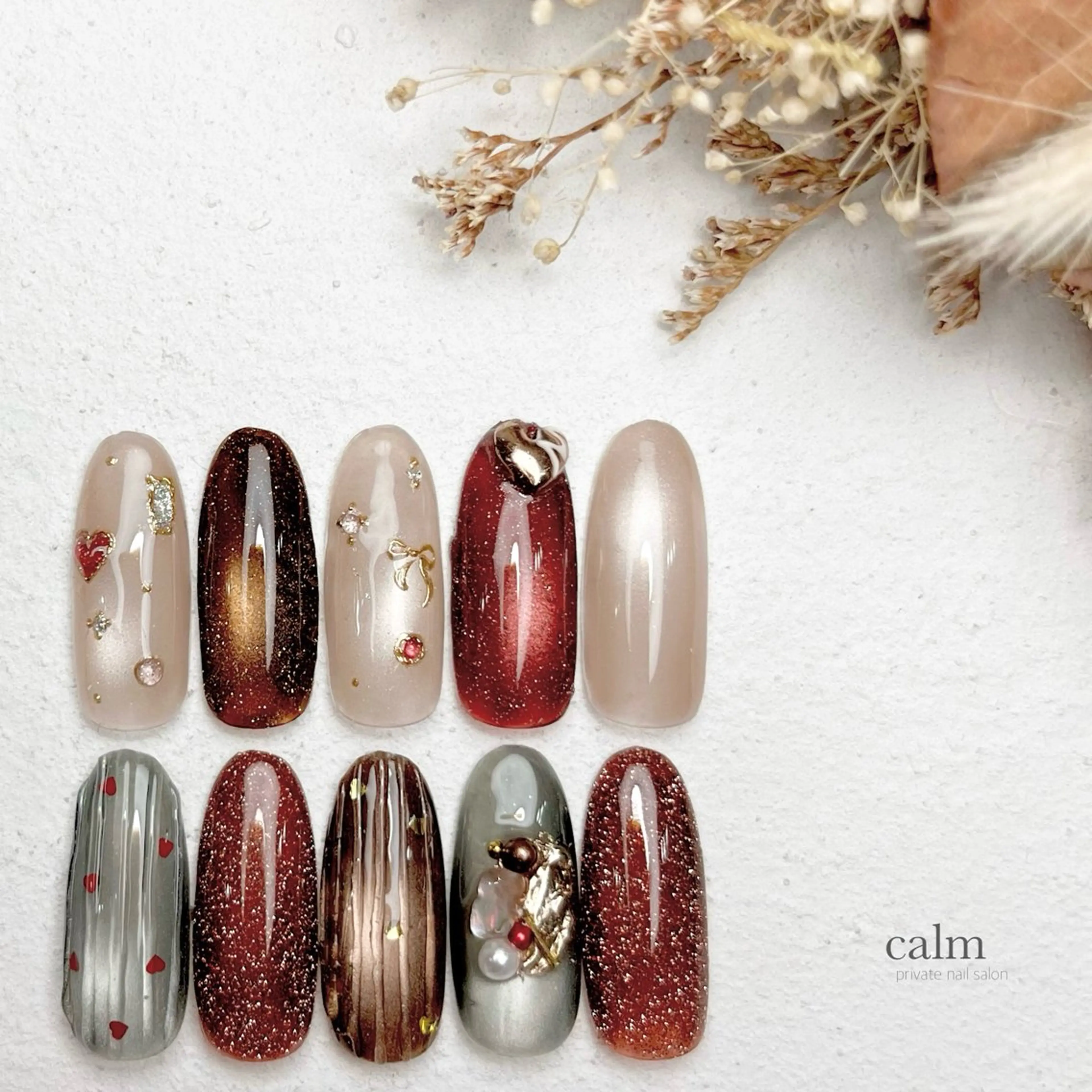 ネイル ハンドネイル calm 〔ｶｰﾑ〕のネイルデザイン