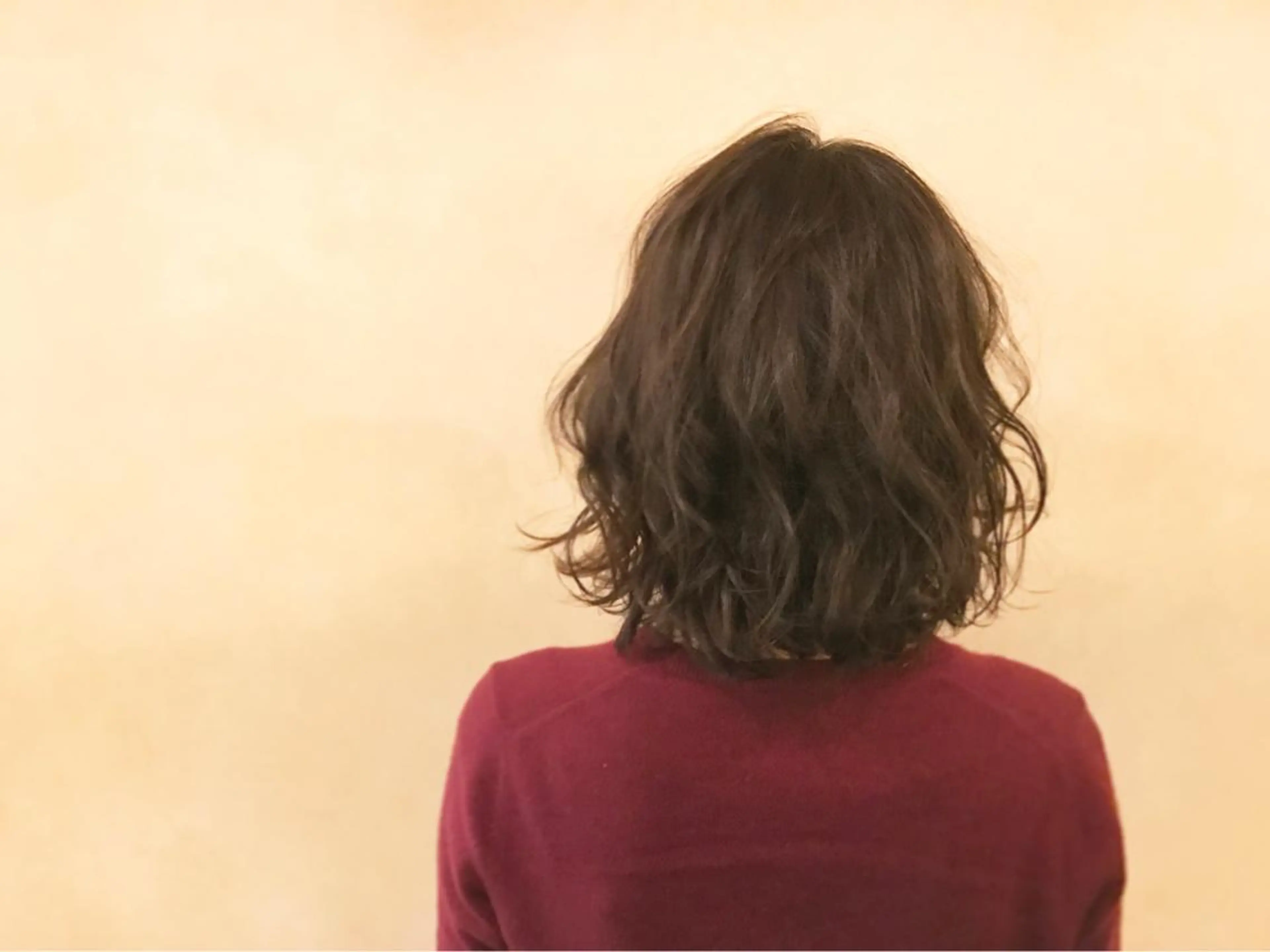 ミディアム パーマ ヘアアレンジ 前田 敬太のヘアスタイル